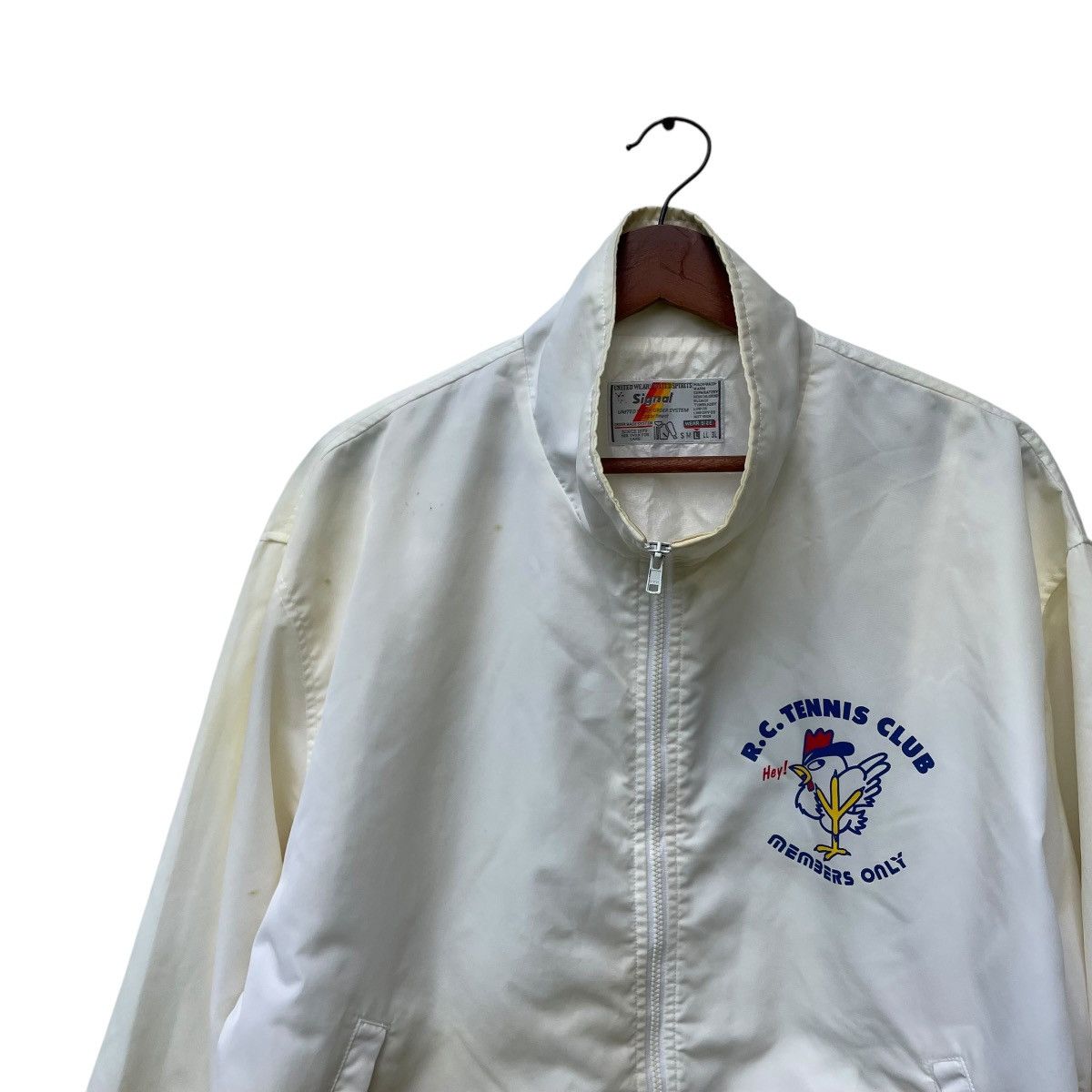Sergio Tacchini 💥Vintage Signal Tennis Jacket Size US M / EU 48-50 / 2 - 3 Thumbnail