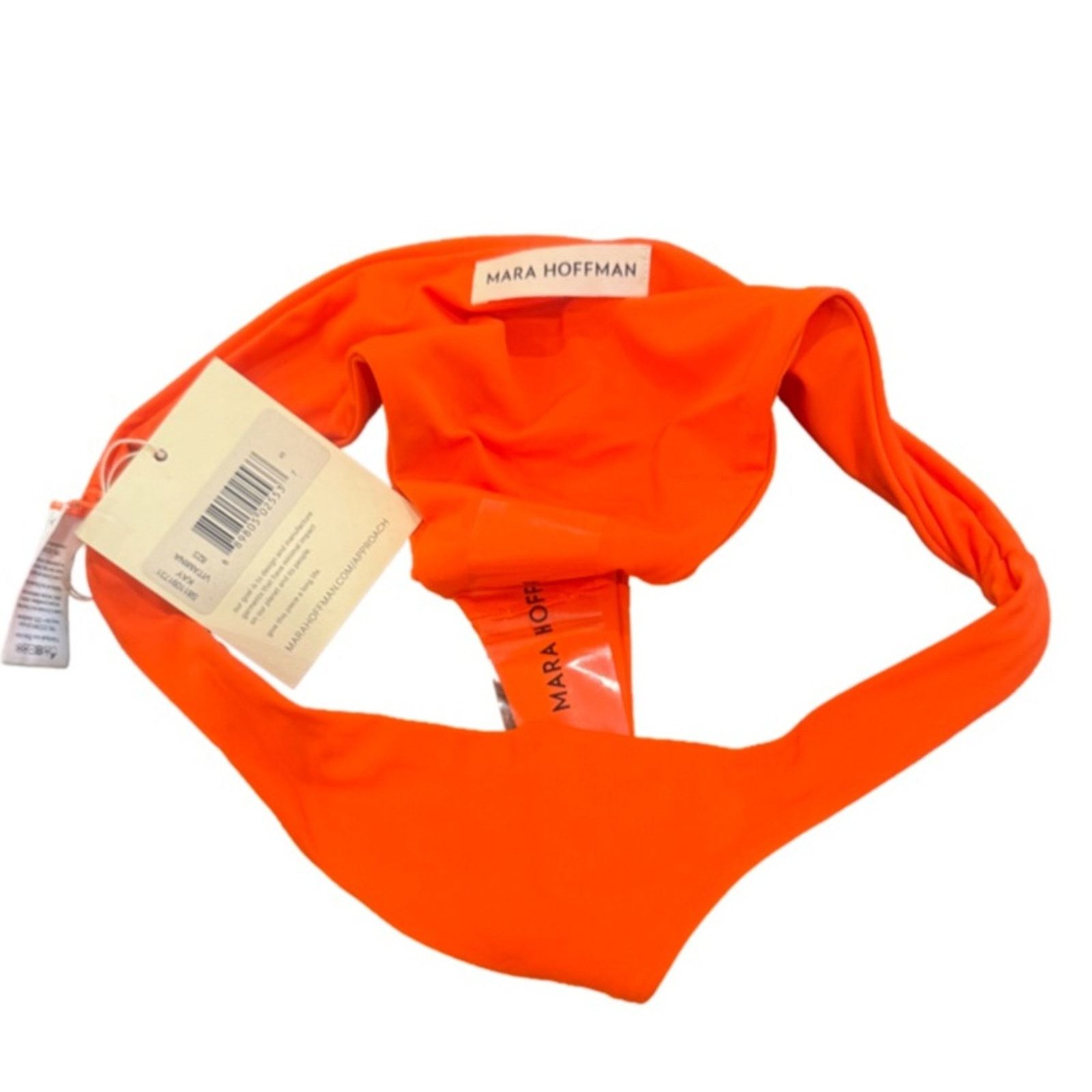 Mara Hoffman Mara Hoffman Scarlett Bikini Bottoms - Tangerine Orange Size ONE SIZE - 2 Thumbnail