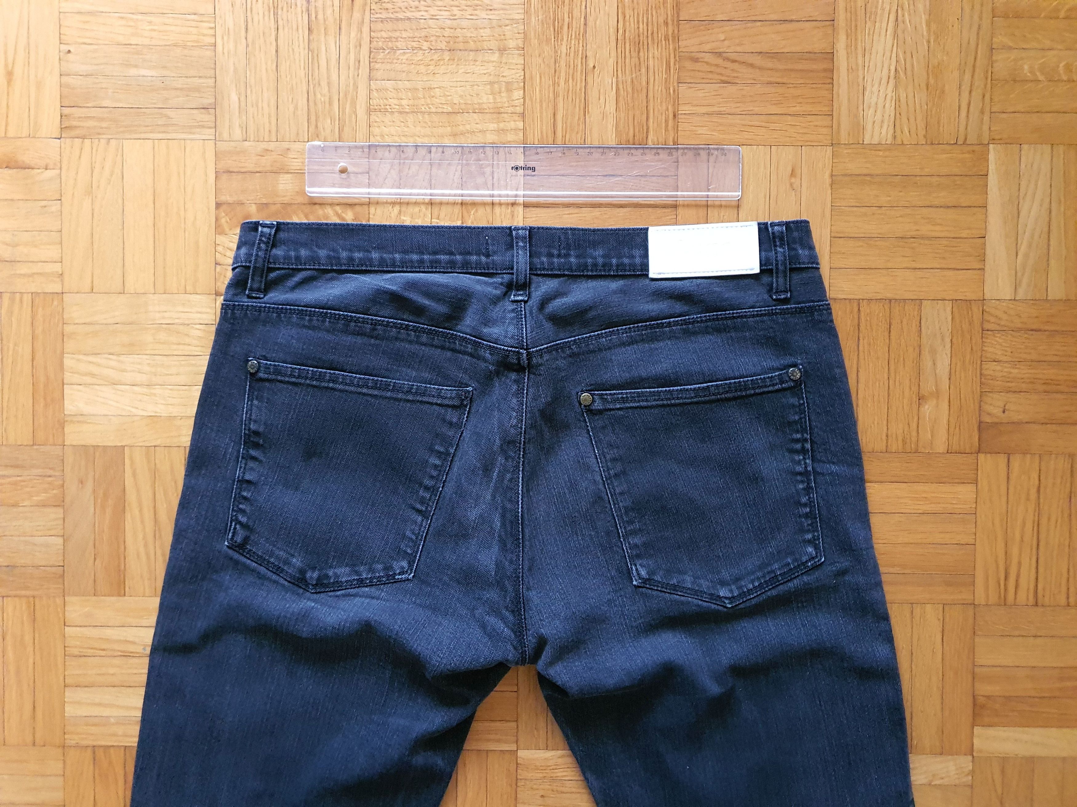 Acne Studios MAX CASH Denim Jeans (Slim Fit, Dry Fade) - Sz W34 L30 Size US 34 / EU 50 - 8 Thumbnail