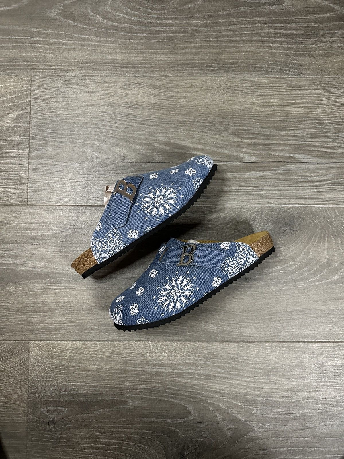 Bravest Studios Bravest Studios Blue Denim Paisley Print 
