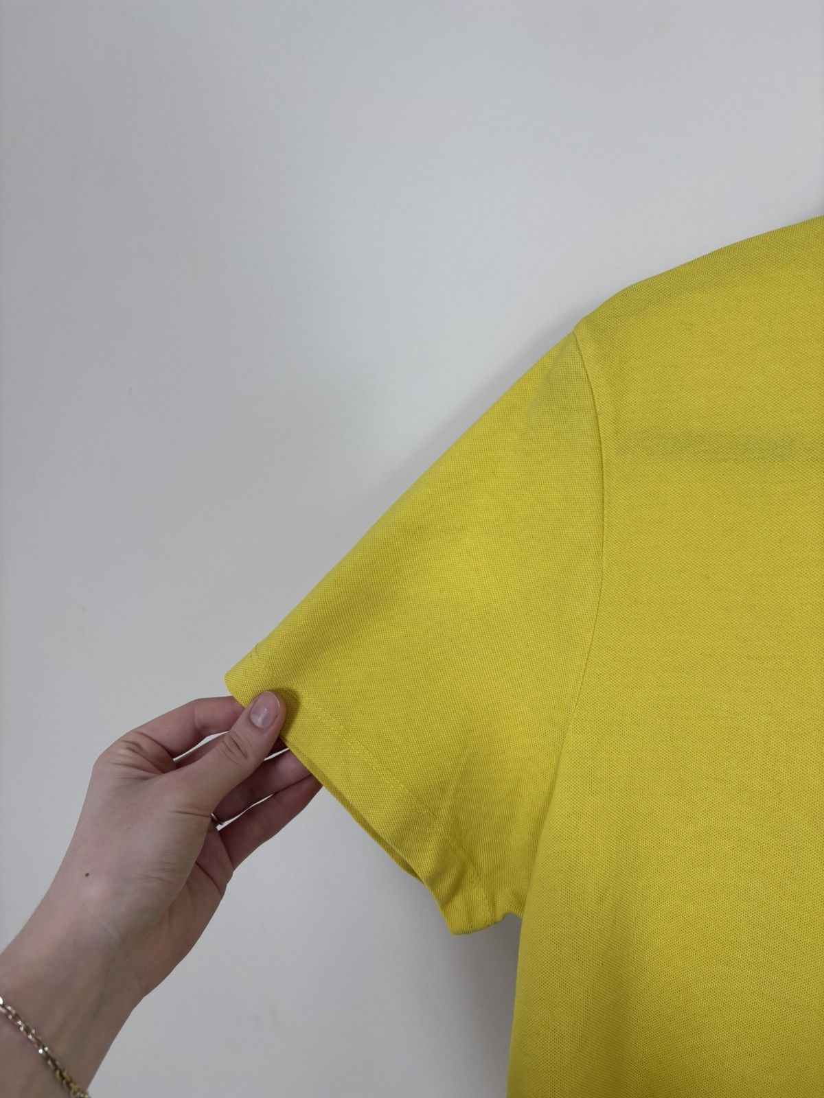 Just Cavalli Just Cavalli Beachwear Men’s Yellow Short Sleeve Polo Shirt Size US L / EU 52-54 / 3 - 5 Thumbnail