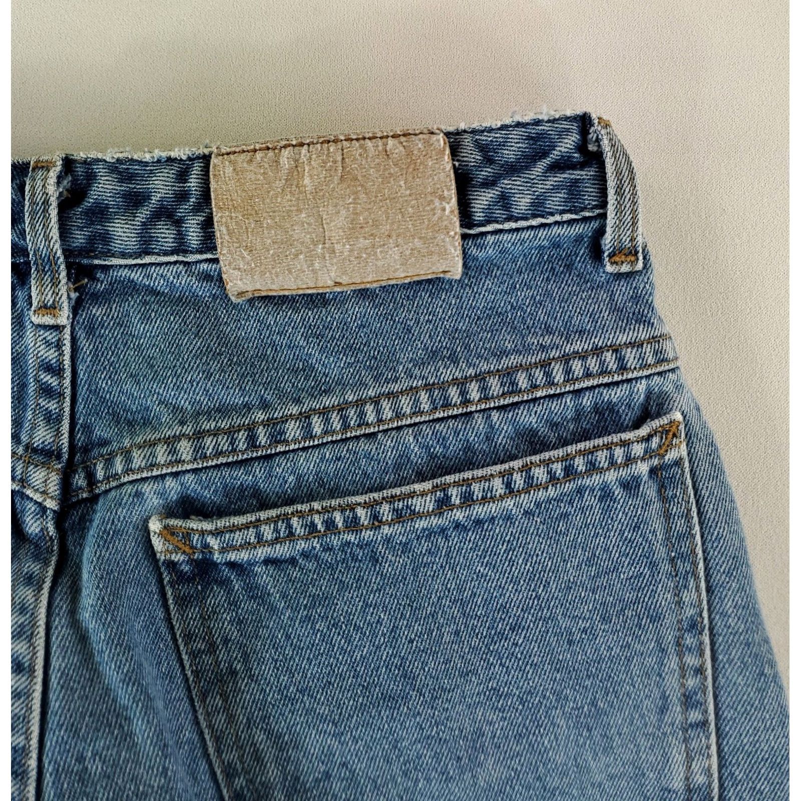 Vintage VINTAGE Girbaud Jeans Tapered 90s Marithe Francois Blue Womens 8 26x29.5 Size 30" / US 8 / IT 44 - 8 Thumbnail
