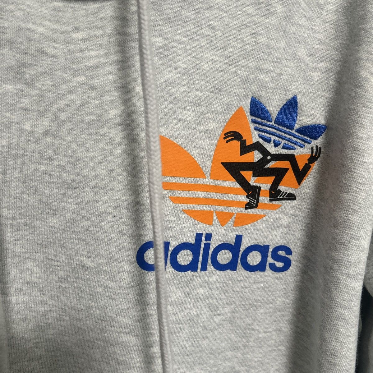 Adidas adidas Originals Trefoil Hoodie Light Grey Heather Size US L / EU 52-54 / 3 - 3 Thumbnail