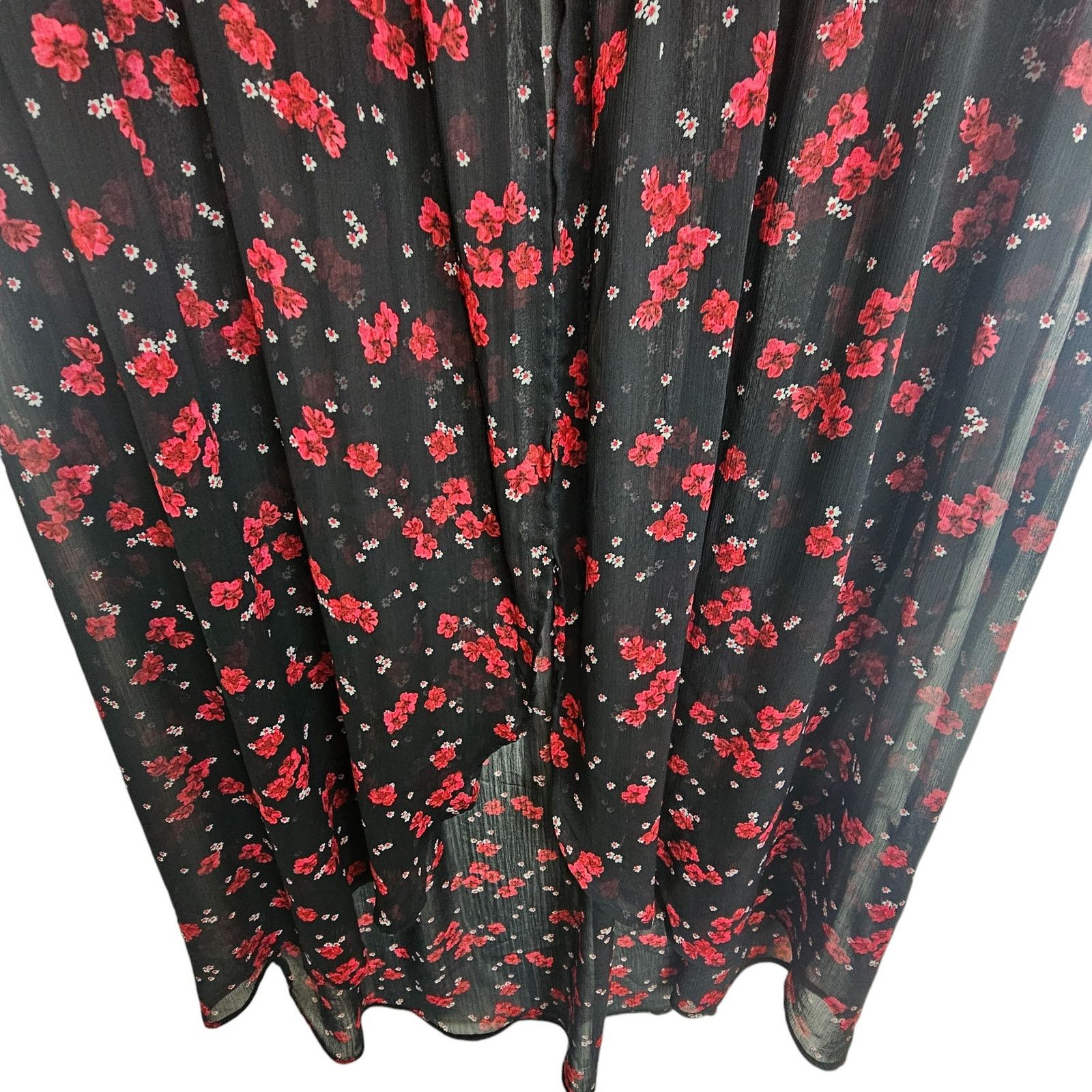 Torrid Torrid Women Floral Hilo Tunic Top Plus Size 2X Whimsygoth Size XXL / US 16-18 / IT 52-54 - 5 Thumbnail