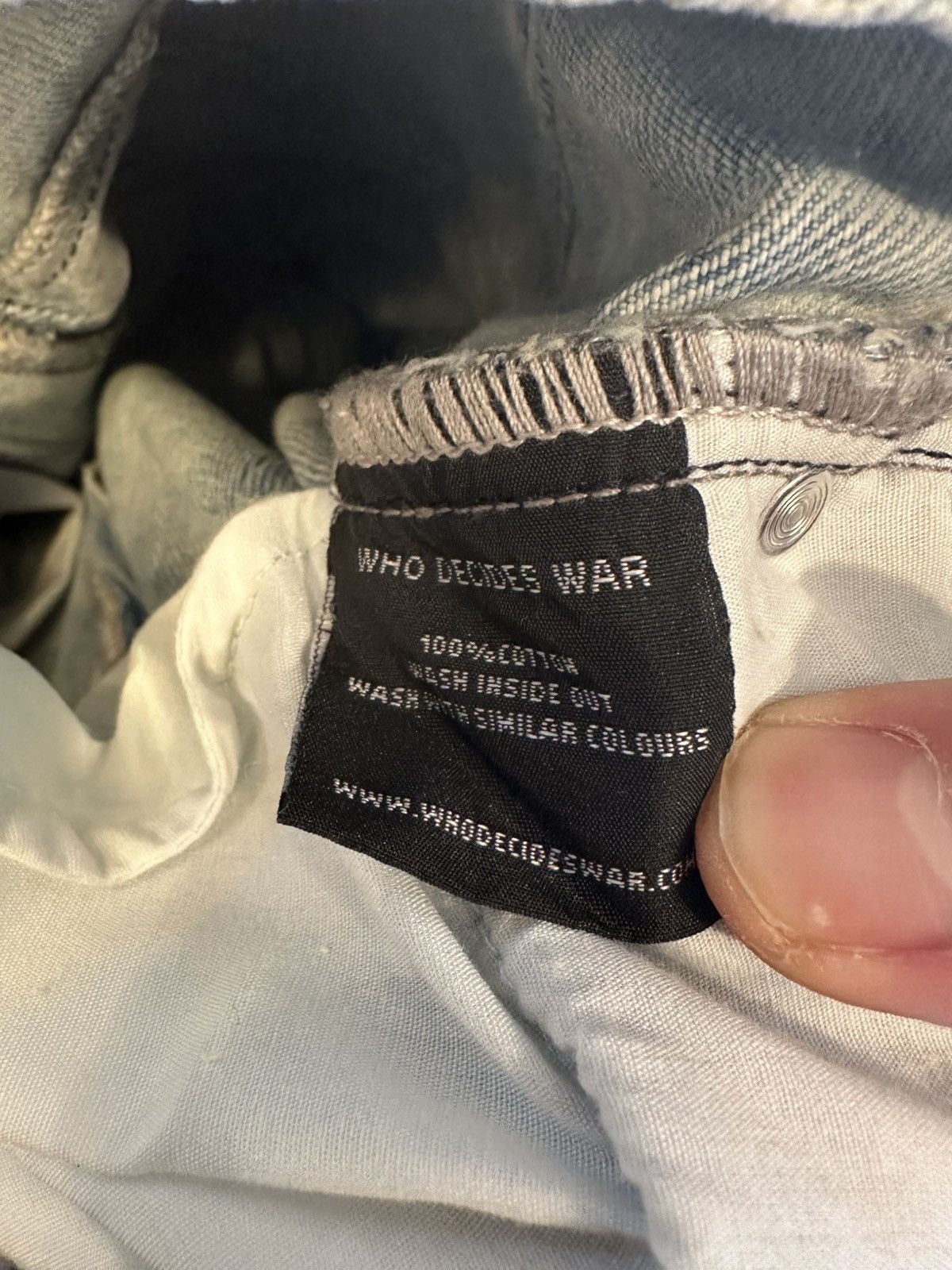 Who Decides War Who Decides War Denim Size US 32 / EU 48 - 11 Thumbnail