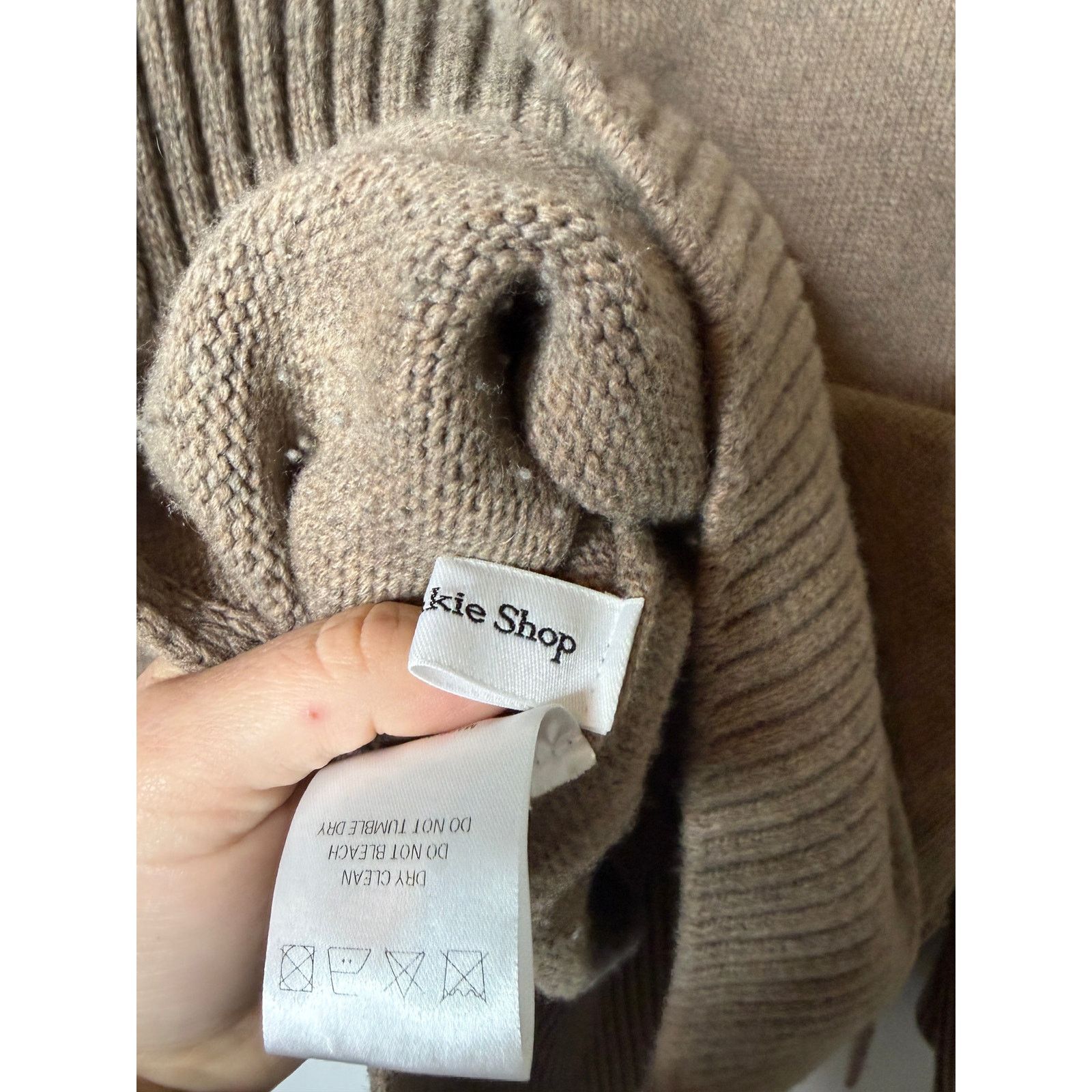 Frankie Shop The Frankie Shop Odense Turtleneck sweater in Brown Sz M/L Size M / US 6-8 / IT 42-44 - 5 Thumbnail