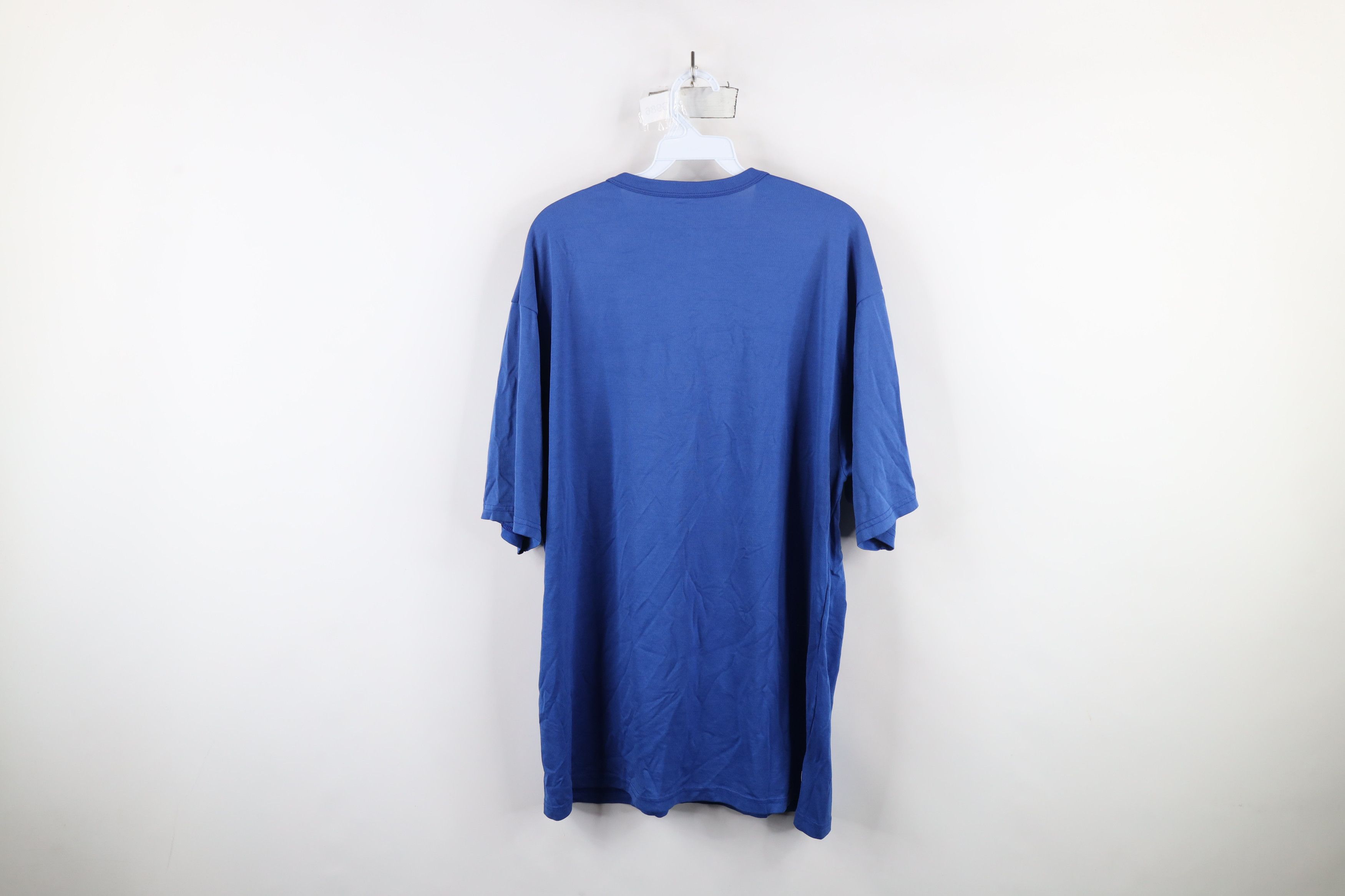 Nike × Vintage Vintage Y2K Nike Travis Scott Mini Swoosh Knit T-Shirt Size US L / EU 52-54 / 3 - 11 Thumbnail