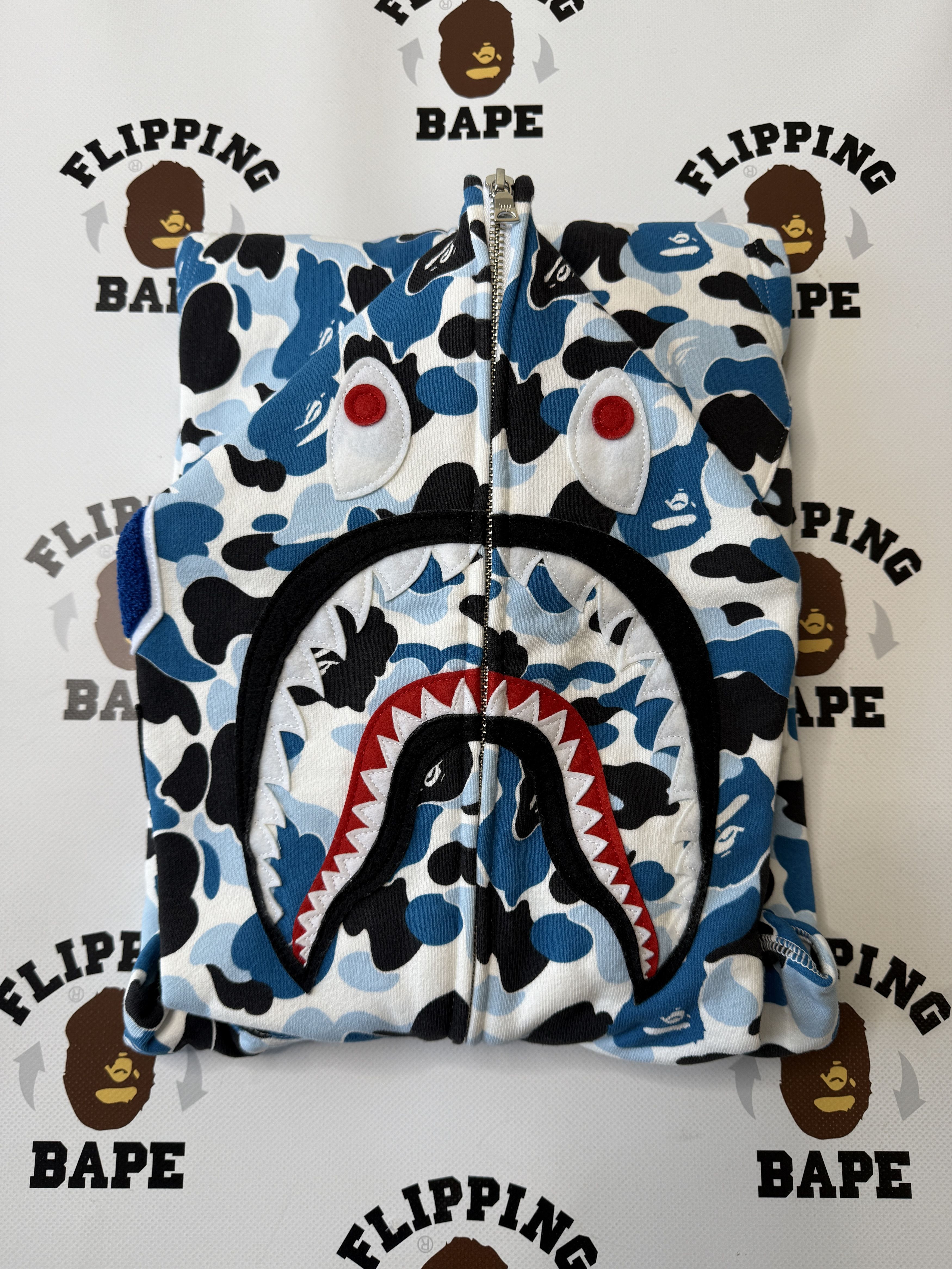 Bape BAPE SHENYANG SEPARATE SHARK FULL ZIP HOODIE Size US M / EU 48-50 / 2 - 16 Thumbnail