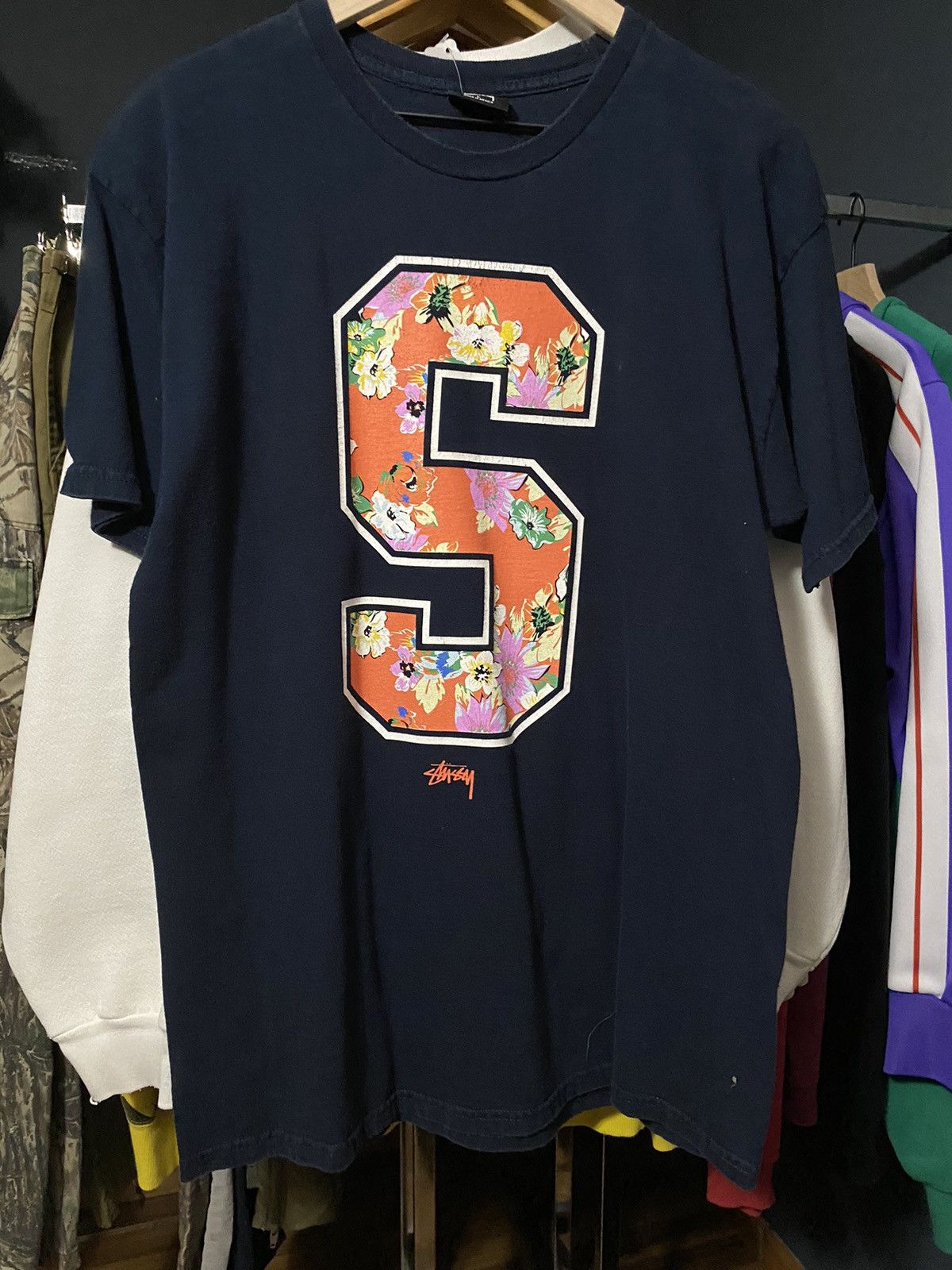 Stussy Stussy S Tee Blue Size US L / EU 52-54 / 3 - 1 Thumbnail