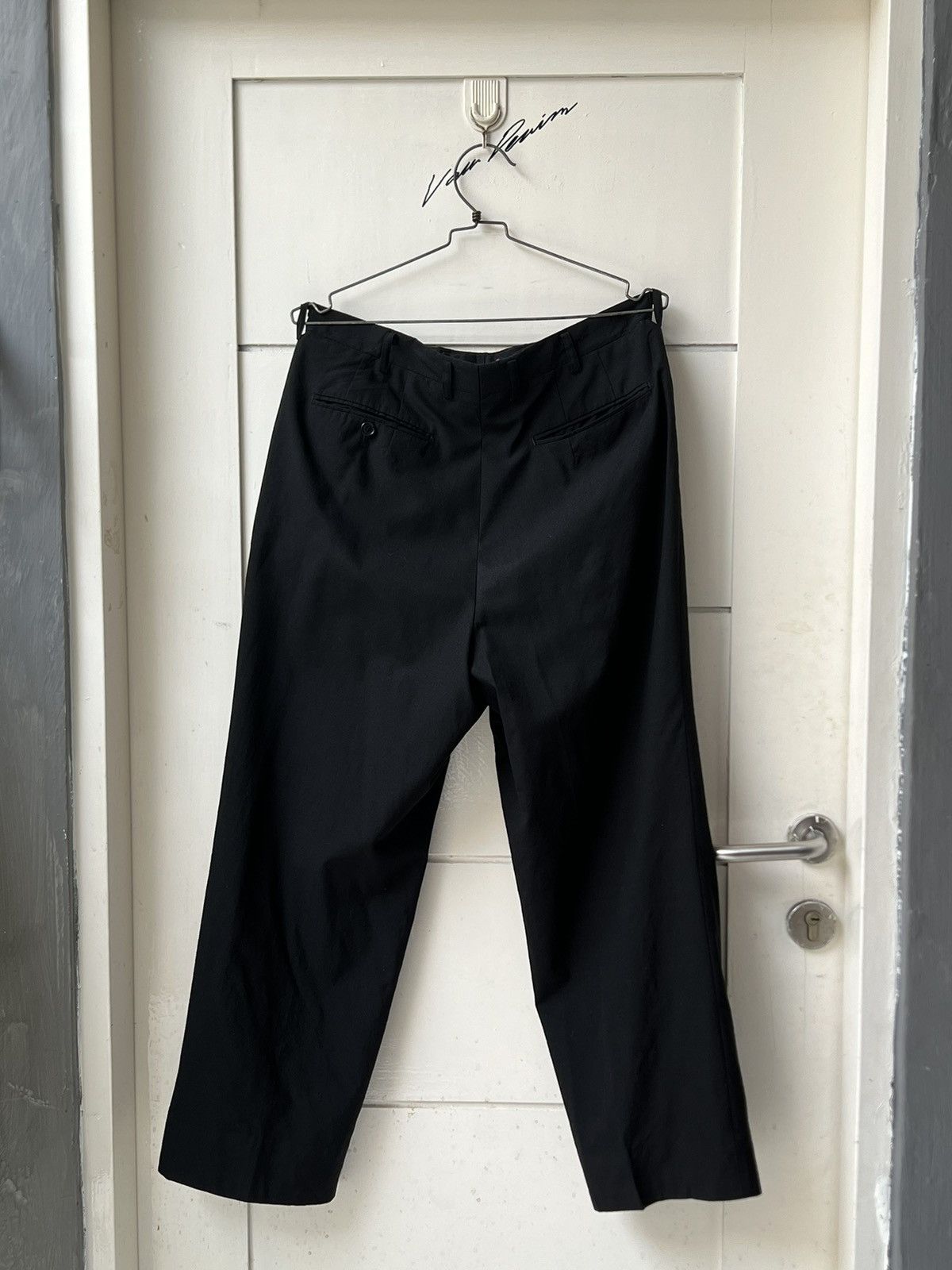 Yves Saint Laurent Yves Saint Laurent Pour Homme Black Pants Size US 28 / EU 44 - 14 Thumbnail
