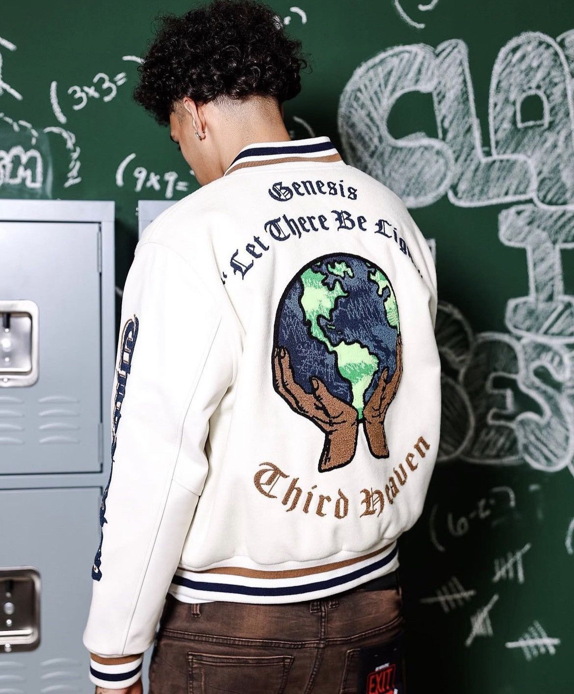 Japanese Brand Third Heaven Varsity Jacket Size US M / EU 48-50 / 2 - 2 Thumbnail
