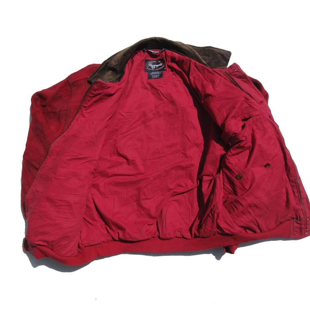 Designer × Faconnable × Vintage Vintage 1980s Faconnable french Red Tartan Jacket Shell Wol Size US M / EU 48-50 / 2 - 6 Thumbnail