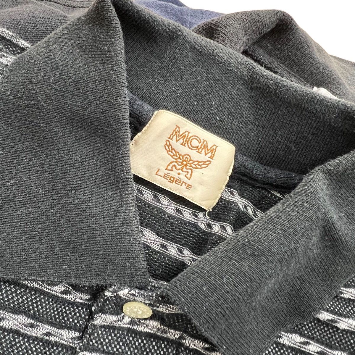 MCM Vintage MCM LEGERE Michael Cromer Munich Chain Design Polo Size US L / EU 52-54 / 3 - 5 Thumbnail