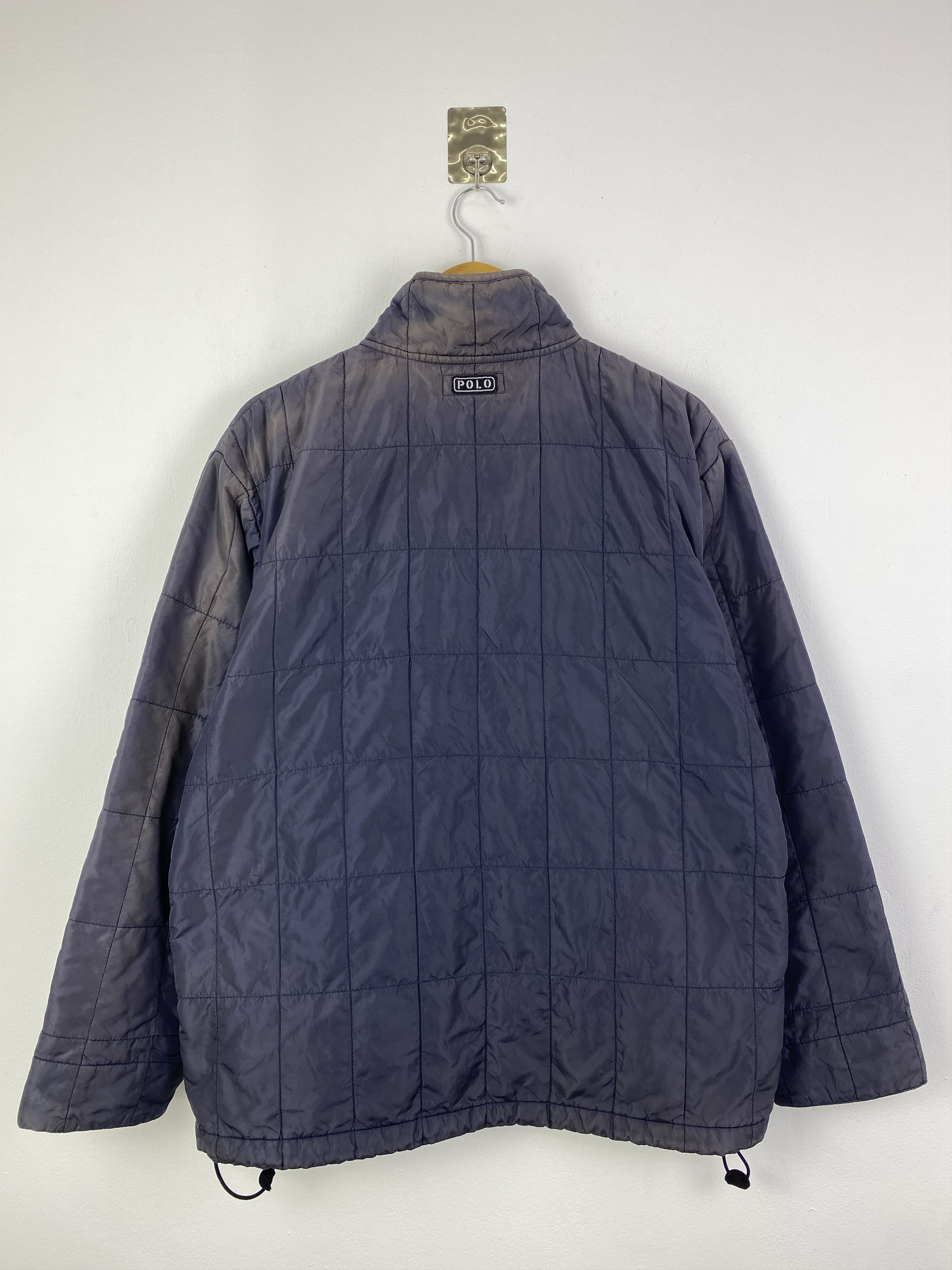 Polo Ralph Lauren Vintage 90s Polo Ralph Lauren Quilted Light Jacket J0077 Size US L / EU 52-54 / 3 - 3 Thumbnail
