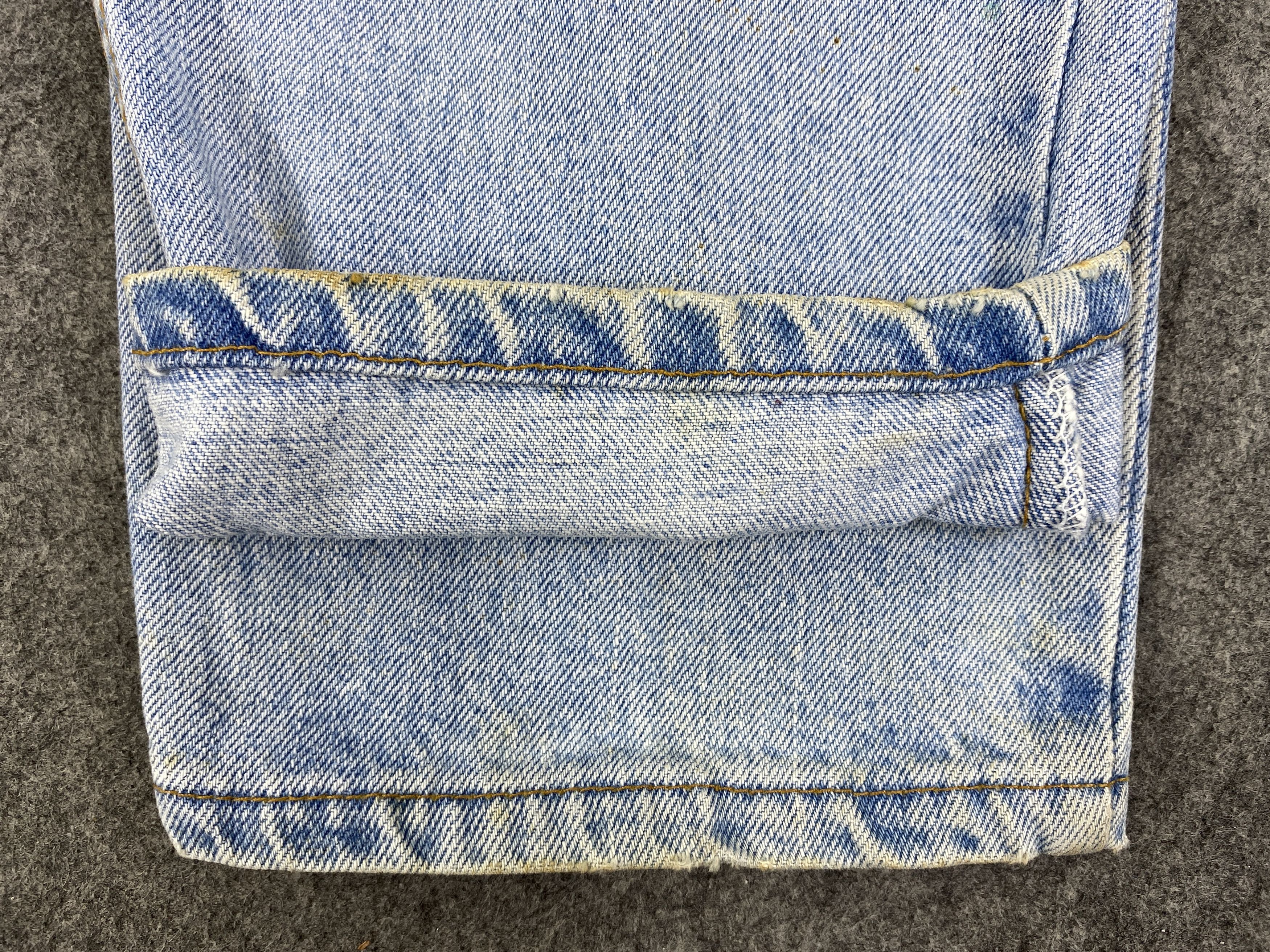 Levi's 90's Light Blue Wash Vintage Levi's 550 USA 34x35.5 -JN1868 Size US 34 / EU 50 - 11 Thumbnail