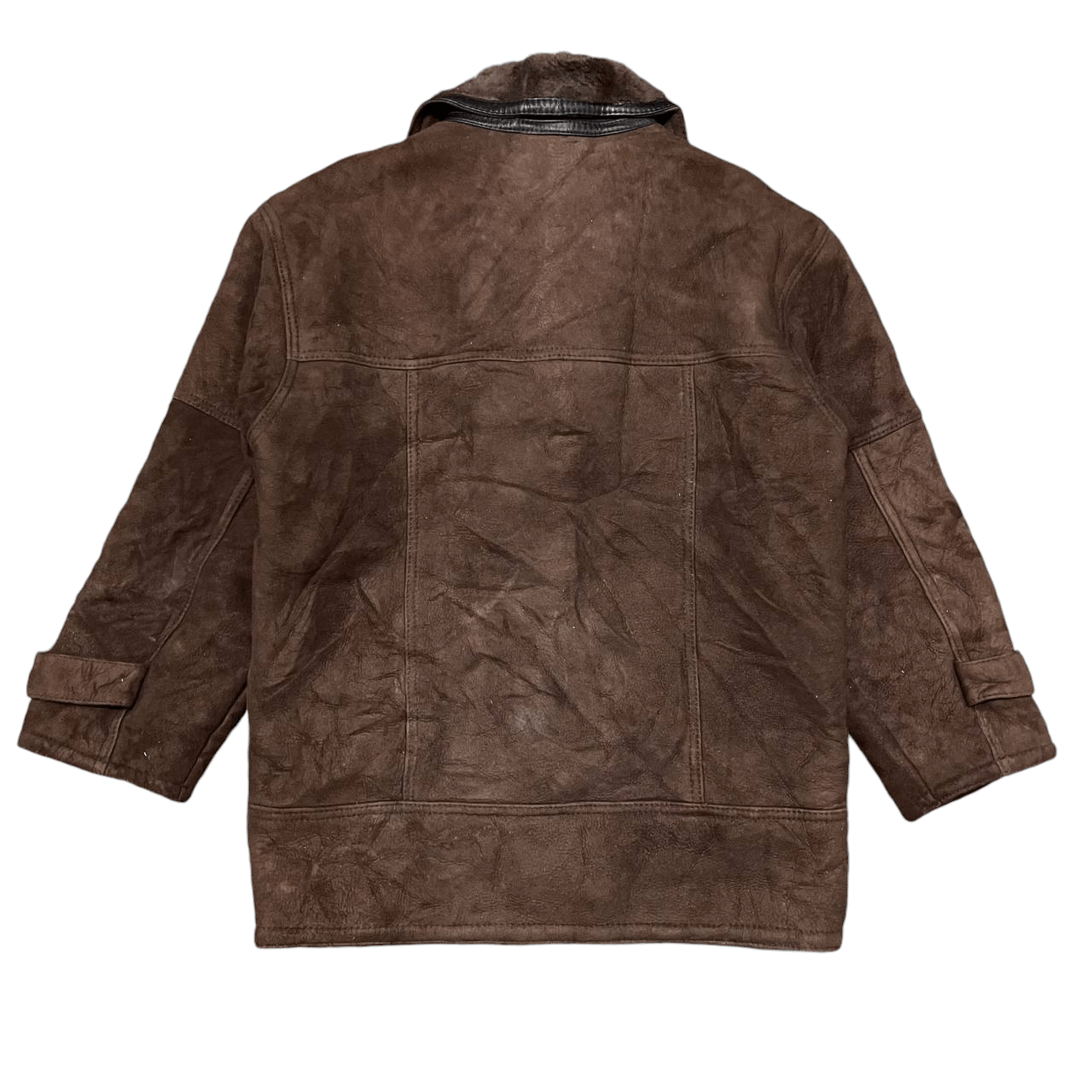 Leather Vintage Sheepskin Coat Leather Jacket Shearling Size US S / EU 44-46 / 1 - 10 Thumbnail