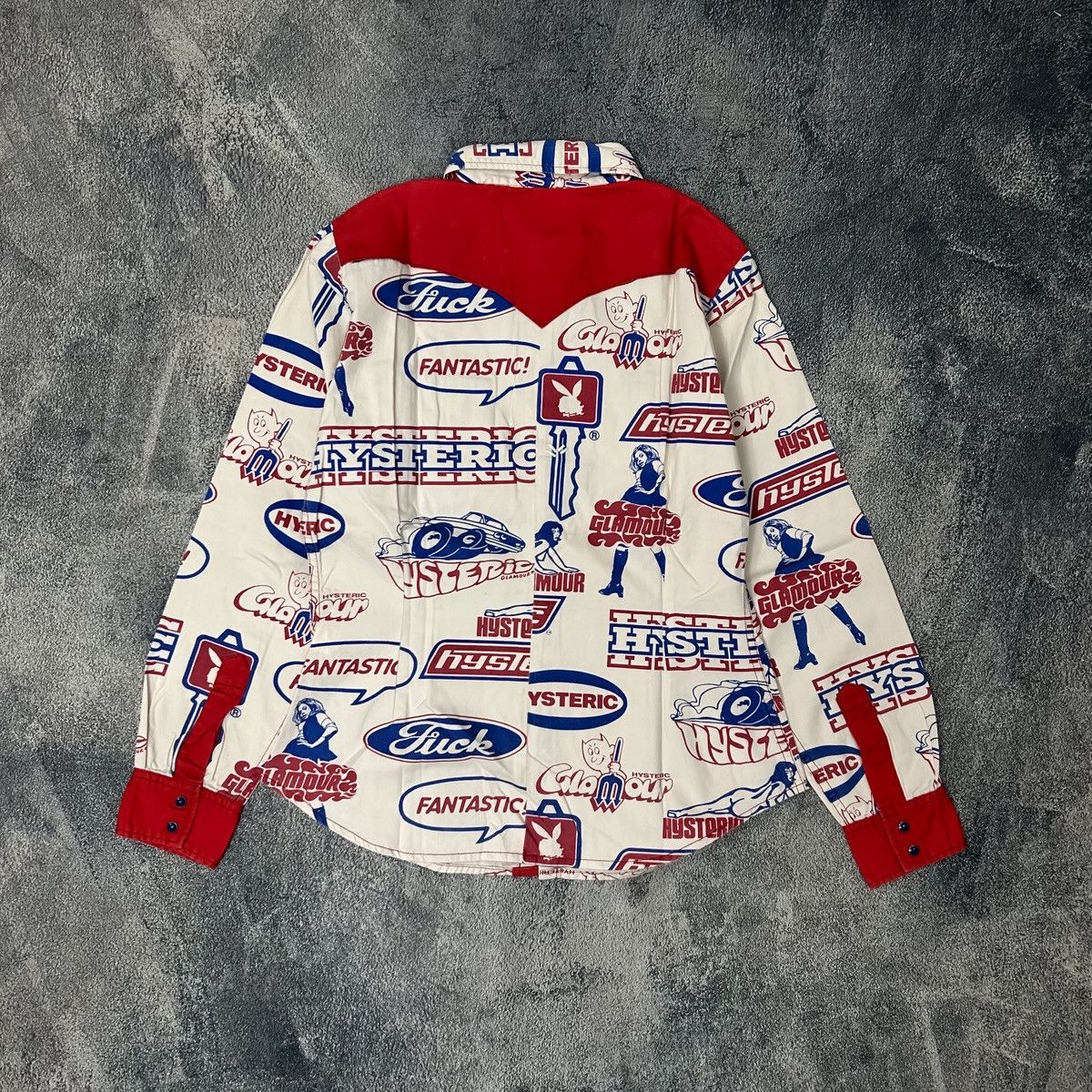 Hysteric Glamour Vintage Hysteric Glamour All Over logo Size US S / EU 44-46 / 1 - 2 Thumbnail