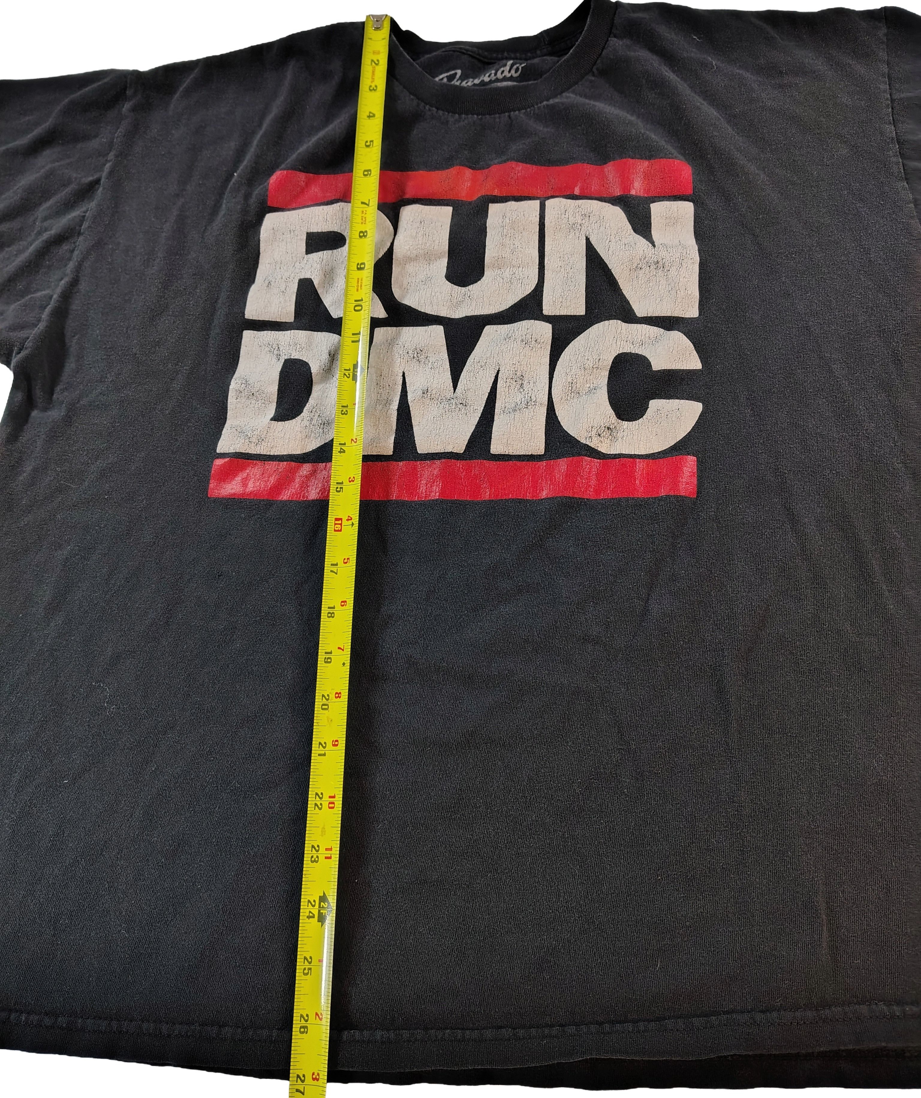Bravado Men's XXL Black & Red Run DMC Graphic Band T-Shirt Size US XXL / EU 58 / 5 - 5 Thumbnail