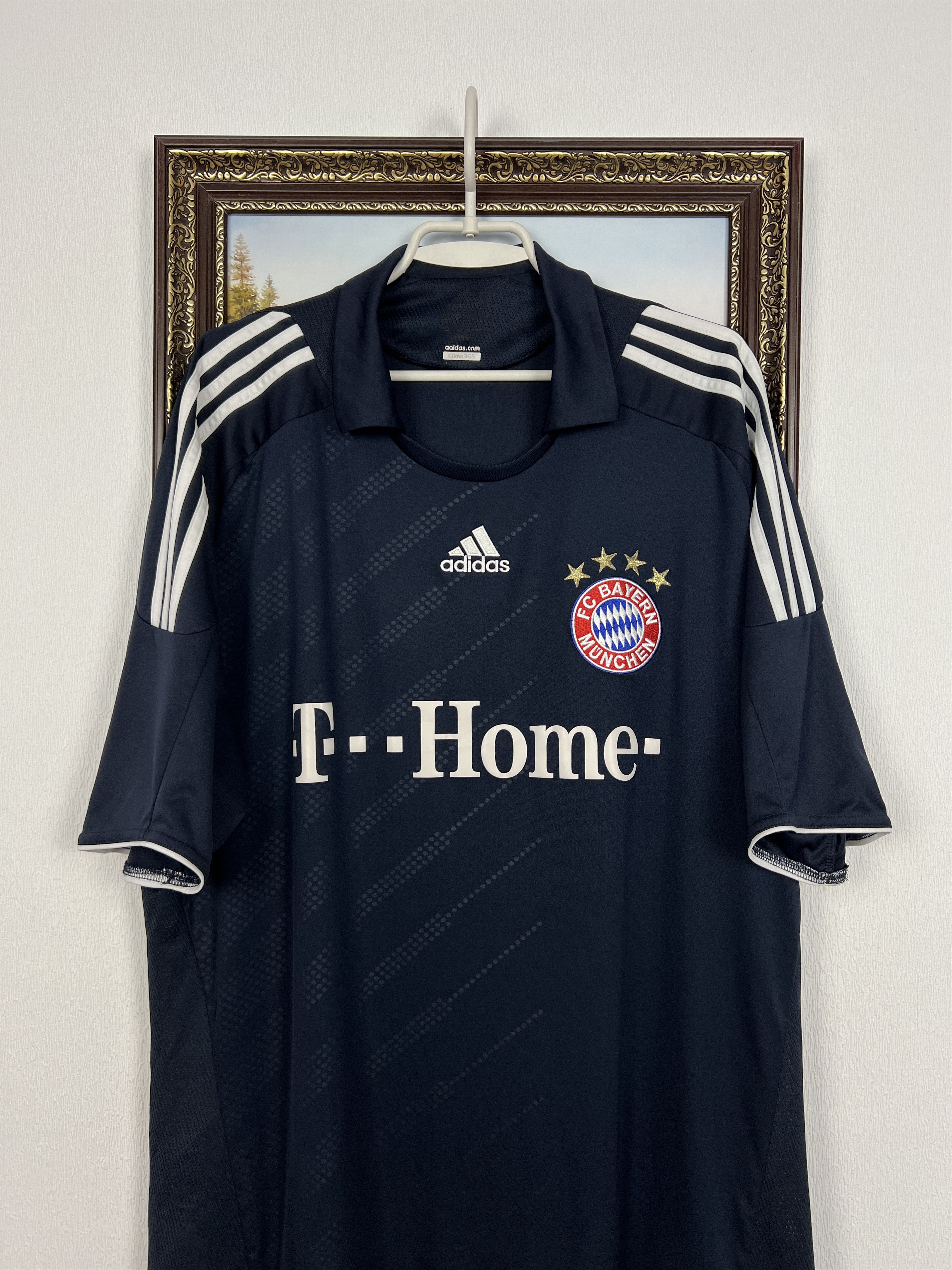 Adidas Bayern Munich football shirt 2008 Soccer Jersey Tee Hype Size US XL / EU 56 / 4 - 2 Thumbnail
