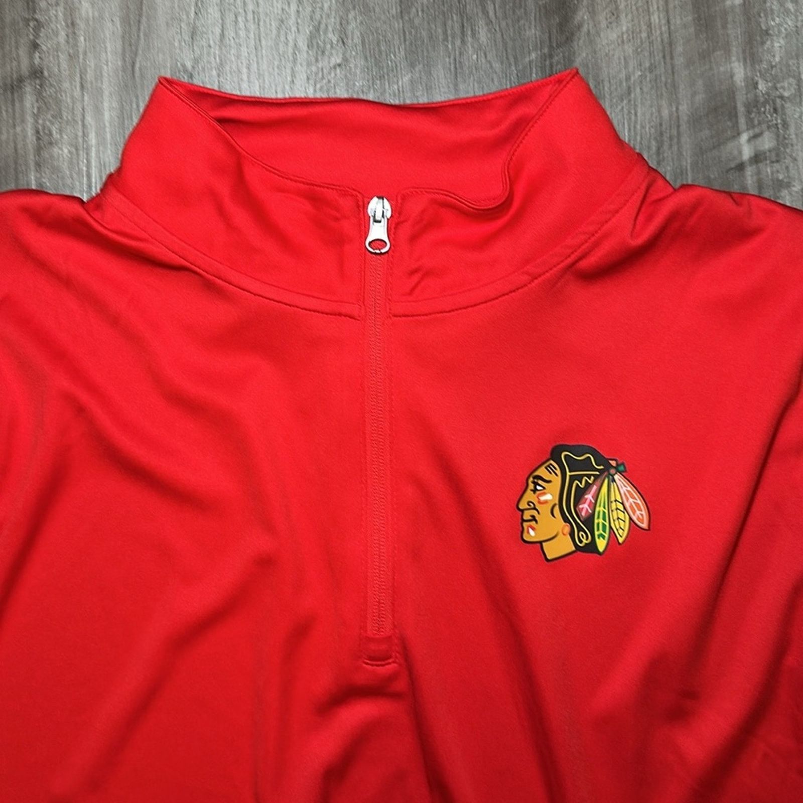 Other Chicago Blackhawks Fanatics Quarter Zip Pullover - XL Size US XL / EU 56 / 4 - 5 Thumbnail