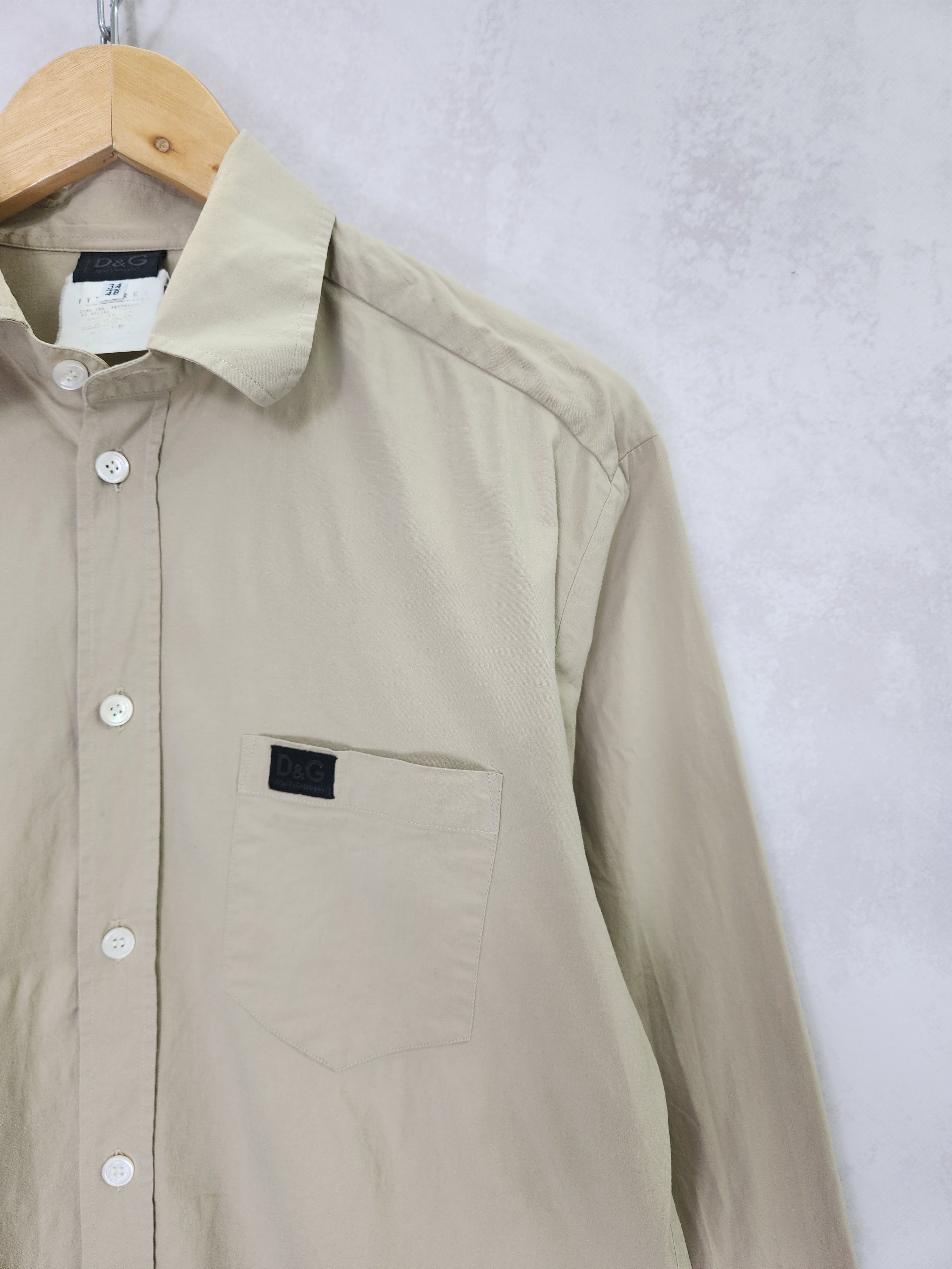 Dolce & Gabbana Vintage dolce gabbana classic shirt M Size US M / EU 48-50 / 2 - 5 Thumbnail