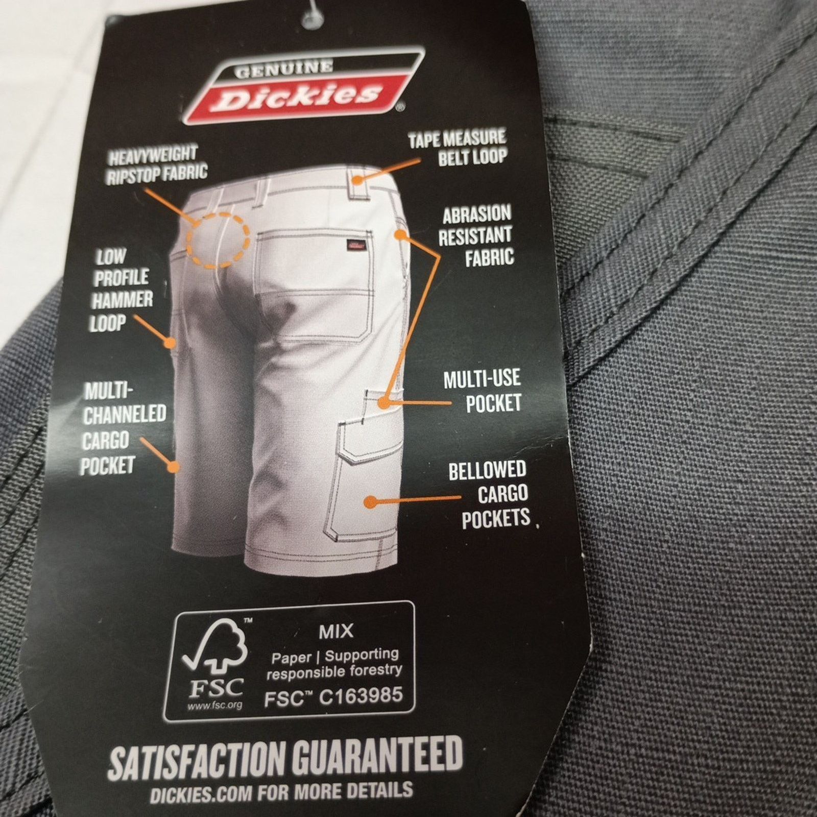Dickies Dickies Ultimate Ripstop Cargo Shorts Men’s Size 40 Gray Size US 40 / EU 56 - 3 Thumbnail