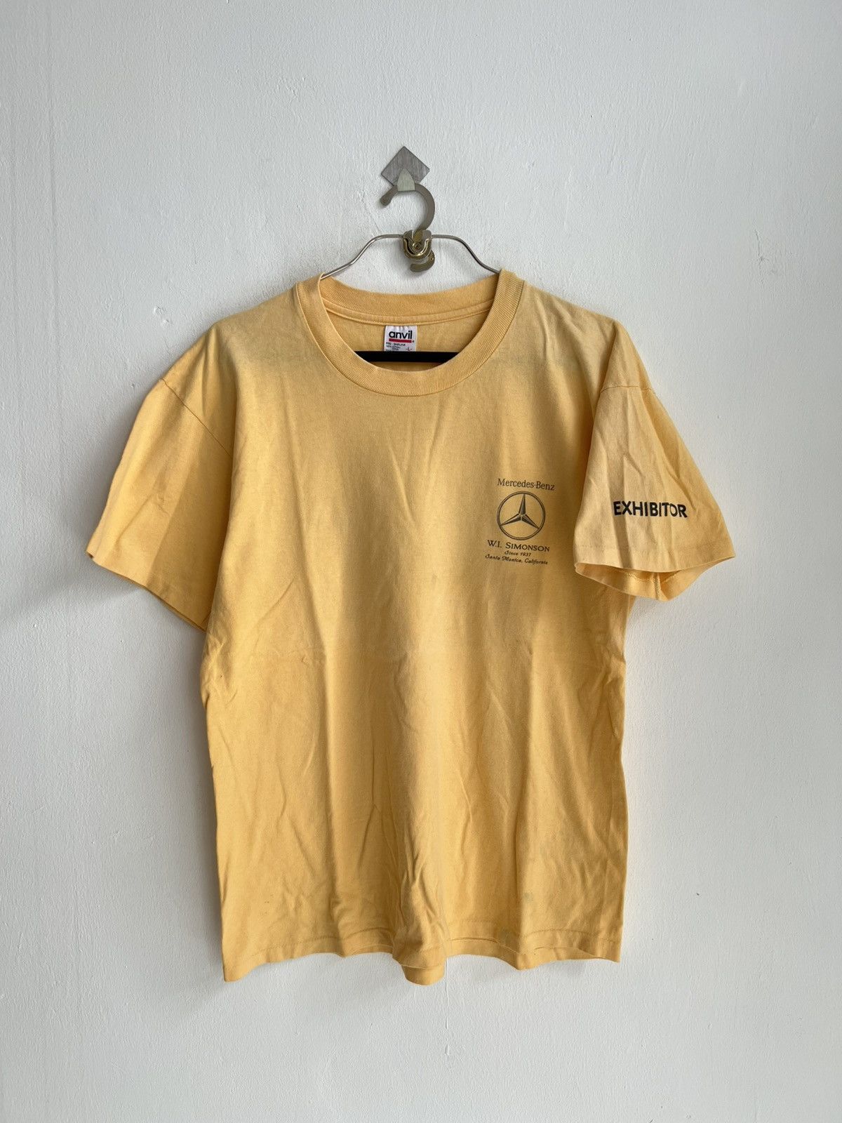 Vintage Vintage 1997 Mercedes Benz Classic Car Show Distressed Tees Size US L / EU 52-54 / 3 - 3 Thumbnail