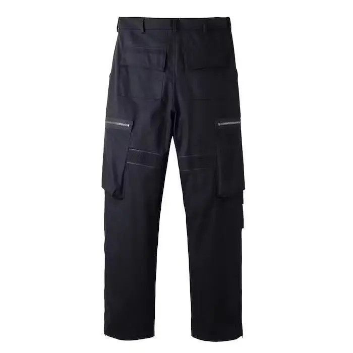 Japanese Brand Black Color Multi-pockets Y2K Cargo Pants Men Size US 32 / EU 48 - 4 Thumbnail