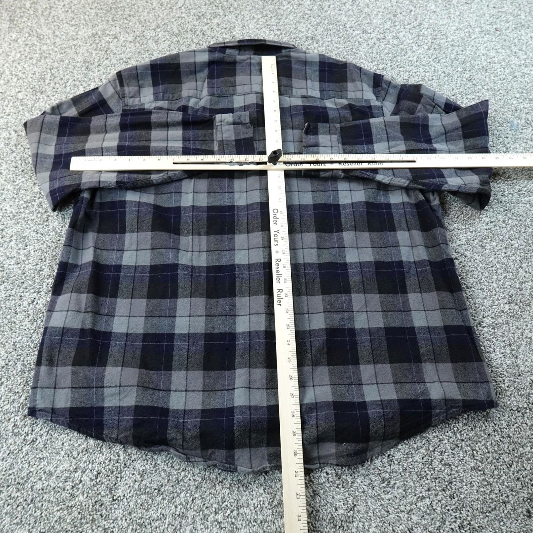 Pendleton Pendleton Shirt Mens 2XL Blue Plaid Flannel Button Up Long Sleeve Outdoor Work Size US XXL / EU 58 / 5 - 6 Thumbnail