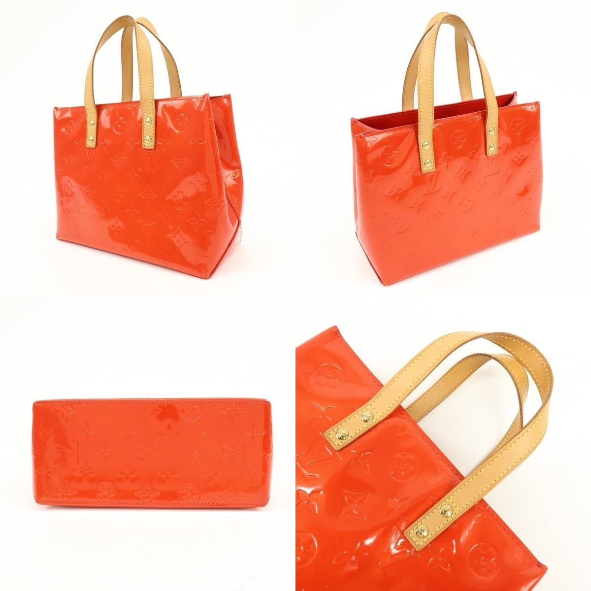 Louis Vuitton Louis Vuitton Monogram Vernis Lead PM Tote Orange Size ONE SIZE - 3 Thumbnail