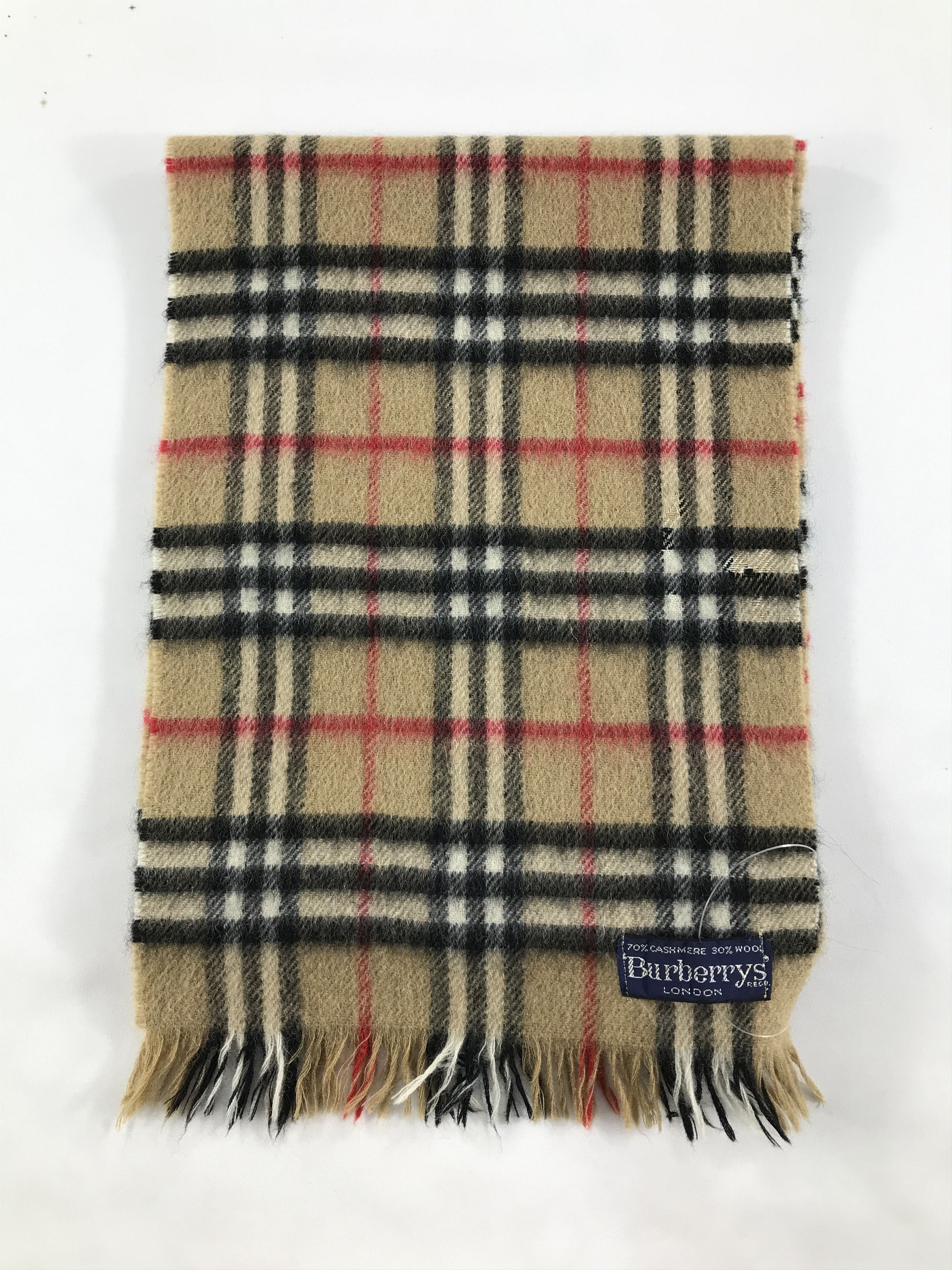 Burberry Vintage Burberry Scarf/Muffler/Neckwear MF975 Size ONE SIZE - 2 Thumbnail