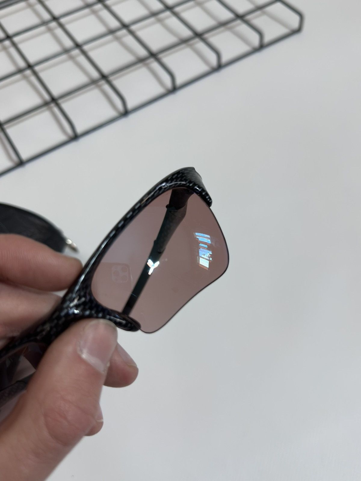 Oakley ULTRA RARE Oakley Half Jacket 1.0 GENUINE CARBON FIBER USA Size ONE SIZE - 16 Thumbnail