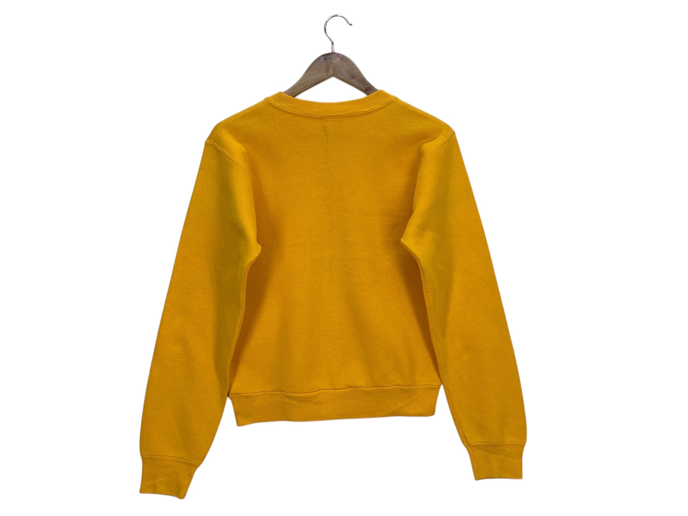Fruit Of The Loom × Vintage NBHS Girl Track Sweatshirt Vintage 90s Sweats Size XS / US 0-2 / IT 36-38 - 2 Thumbnail