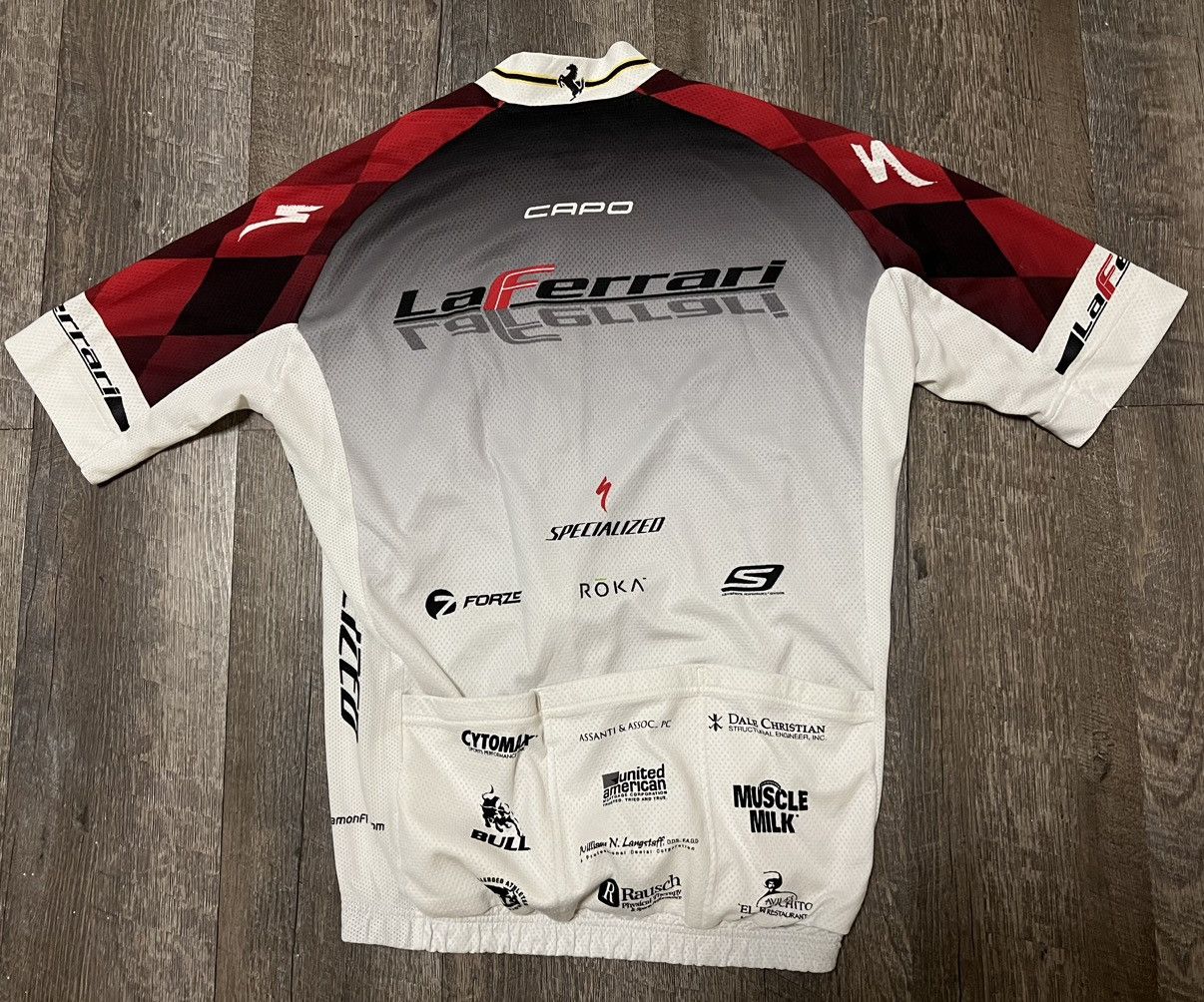 Ferrari CAPO La Ferrari racing Cycling Jersey size Large Size US L / EU 52-54 / 3 - 3 Thumbnail