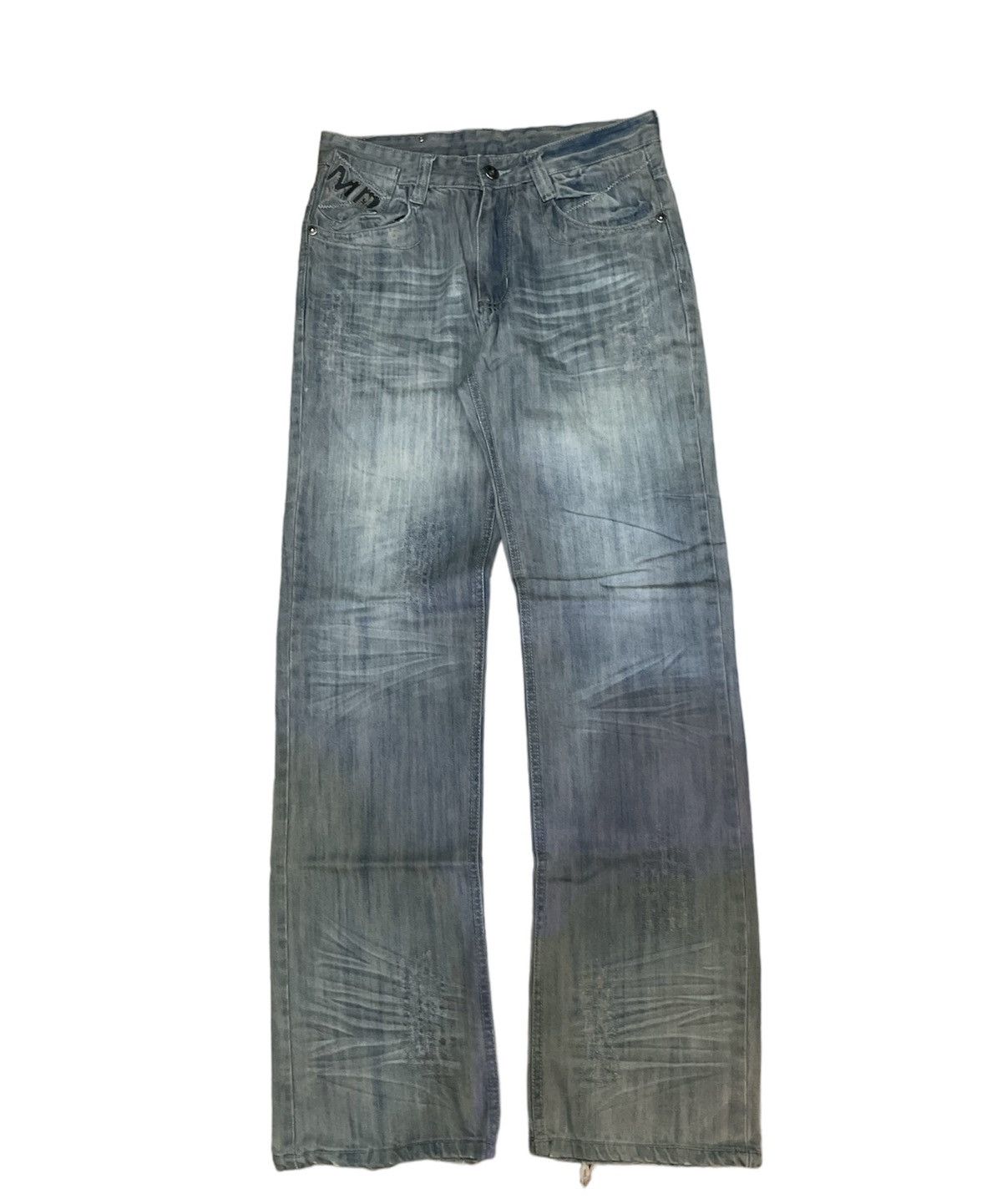 Isamu Katayama Backlash Vintage Jungle Storm Faded Jeans Size US 32 / EU 48 - 1 Thumbnail