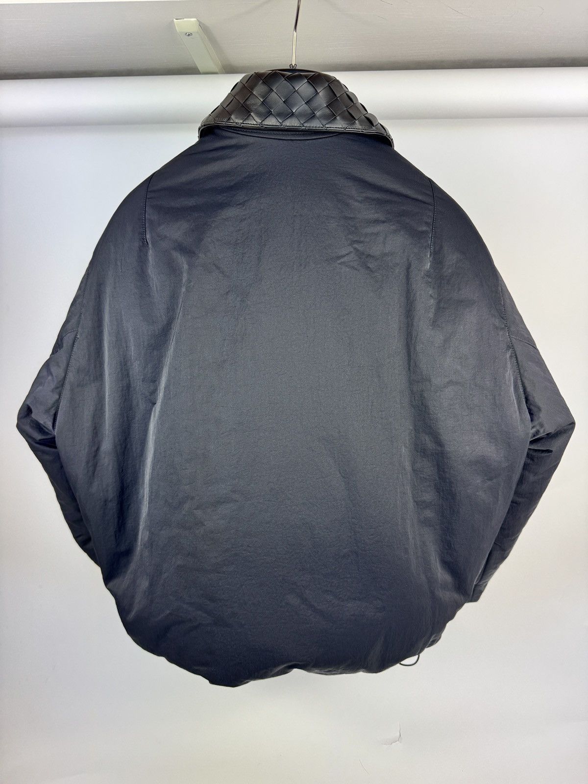 Bottega Veneta OVERSIZED TECH NYLON PUFFER JACKET WITH REMOVABLE COLLAR Size L / US 10 / IT 46 - 2 Thumbnail