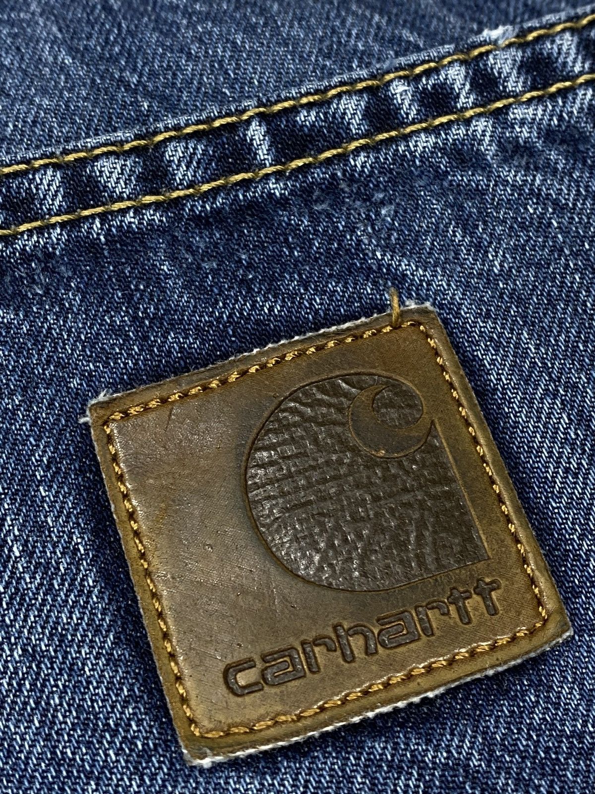 Carhartt 🔥LASTDROP🔥 Carhartt Stonewashed Straight Marlow Jeans Pants Size US 33 - 10 Thumbnail