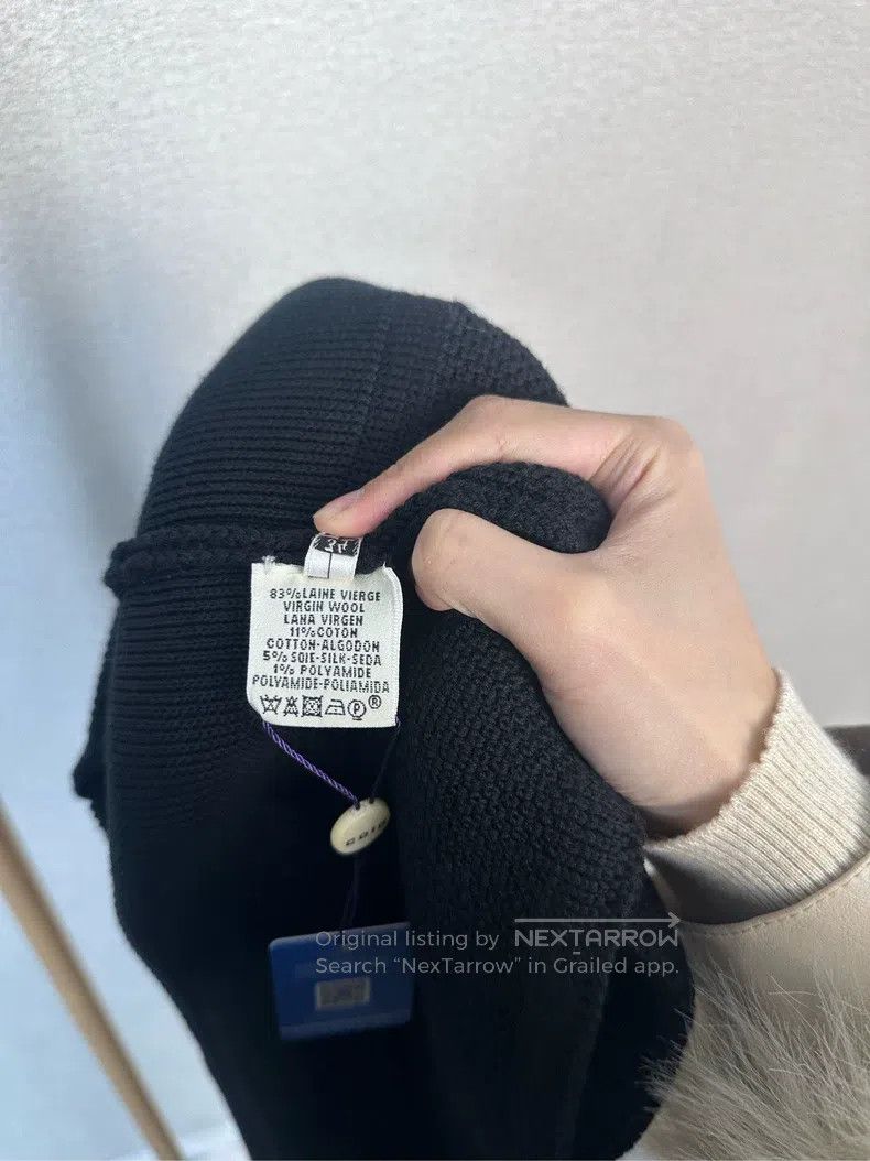 Hermes Hermes Black sweater cardigan Size XXS / US 00 / IT 34 - 5 Thumbnail