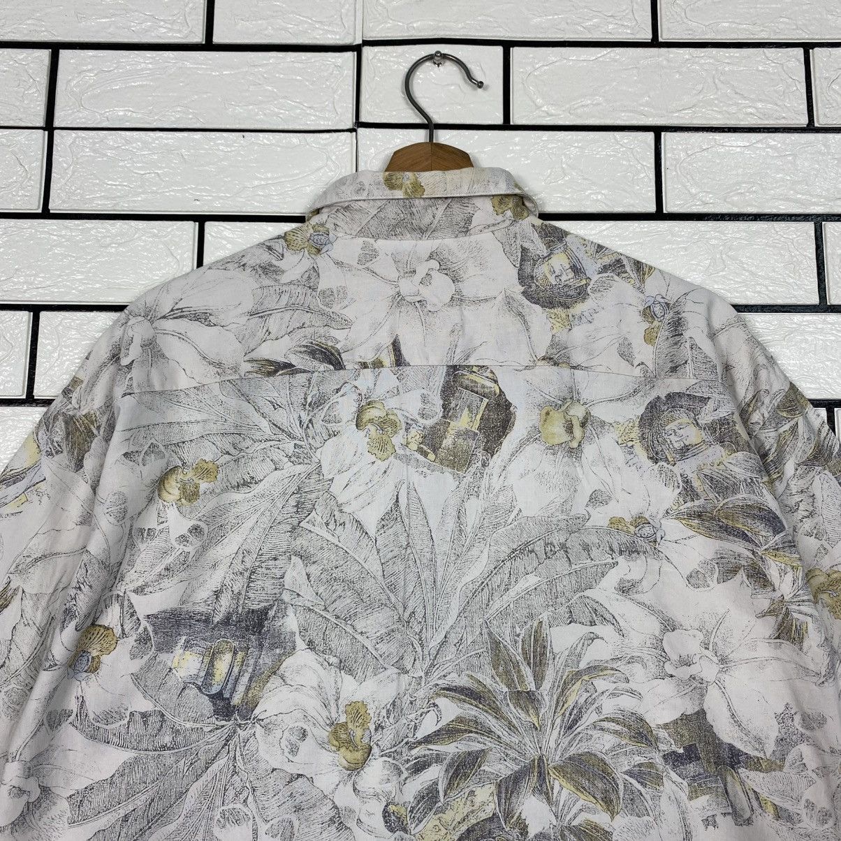 Japanese Brand Vintage Hawaii Shirt Button Burton Evolution Full Print Size US M / EU 48-50 / 2 - 10 Thumbnail