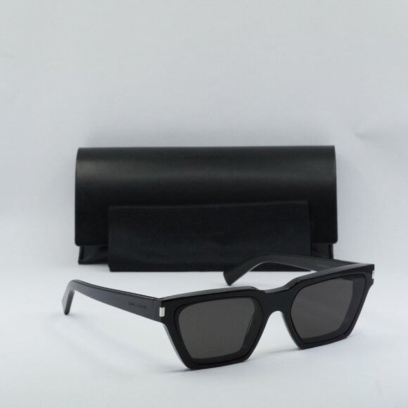 Saint Laurent Paris 🕶️ New Saint Laurent SL633CALISTA 001 Sunglasses - Black Size ONE SIZE - 13 Thumbnail