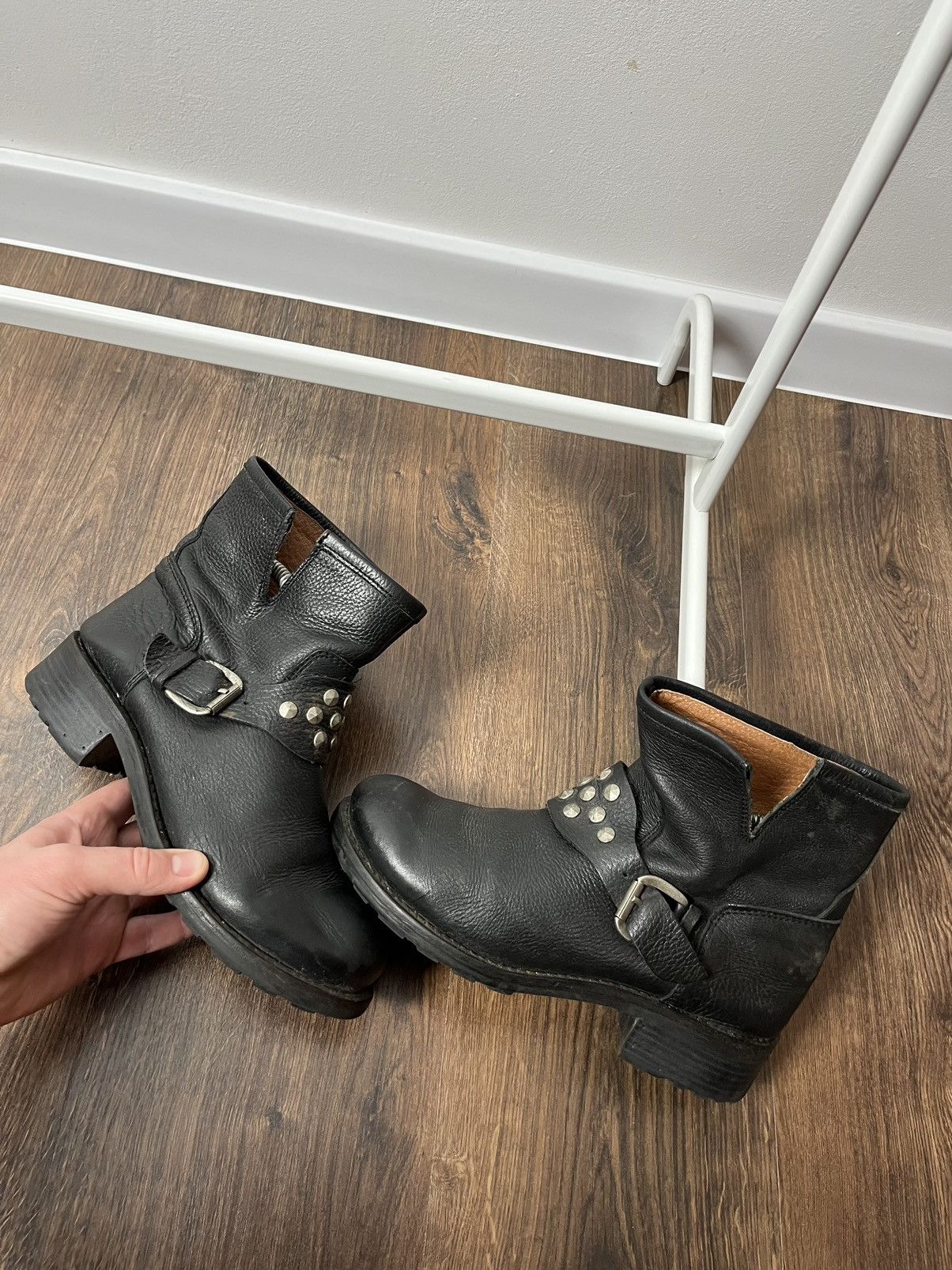 Buffalo London × Vintage Vintage Buffalo Leather Boots Cowboy western Shoes Size US 9 / IT 39 - 6 Thumbnail