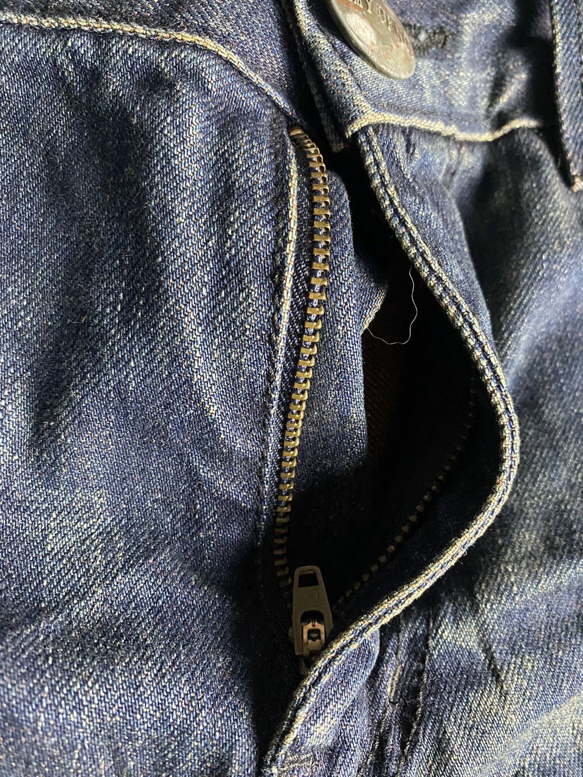 Hysteric Glamour Rare Jack Rose Faded cat whiskers Denim Size US 34 / EU 50 - 9 Thumbnail