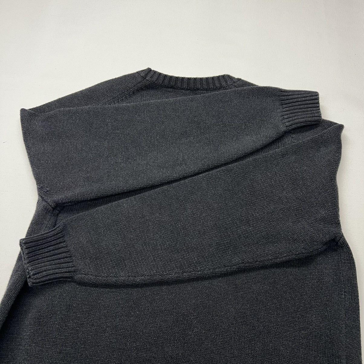 Lands' End × Vintage VTG Lands End Sweater Grey Heavy Pullover Knit Japan Made Size US L / EU 52-54 / 3 - 11 Thumbnail