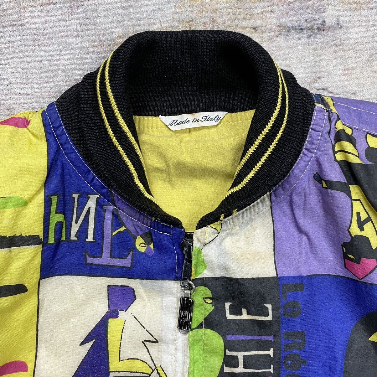 Versace vintage 90s gianni versace all over print bomber jacket Size S / US 4 / IT 40 - 3 Thumbnail