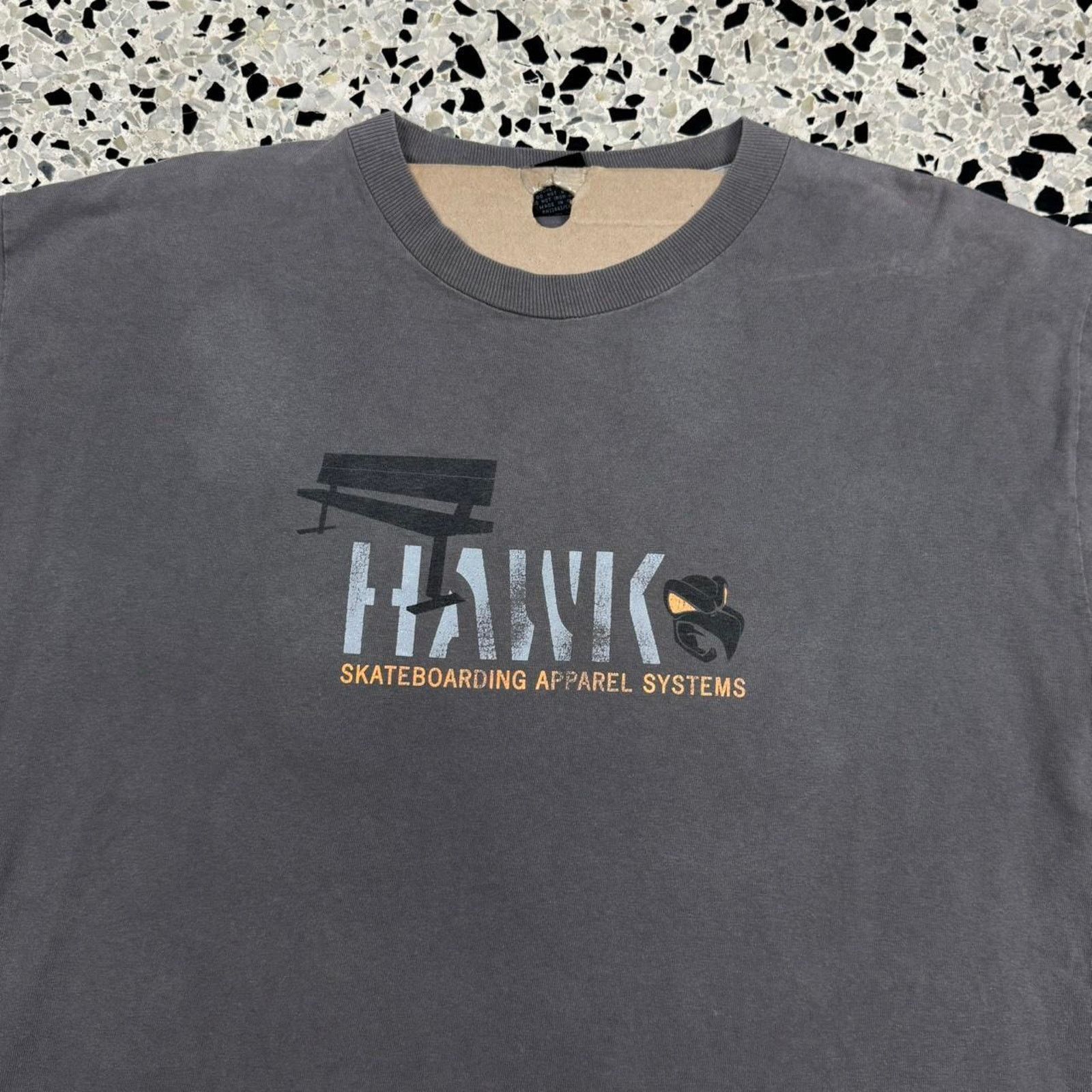 Hawk × Tony Hawk × Vintage VINTAGE Y2K HAWK SKATEBOARDING APPAREL SYSTEMS TONY HAWK TEE Size US L / EU 52-54 / 3 - 2 Thumbnail
