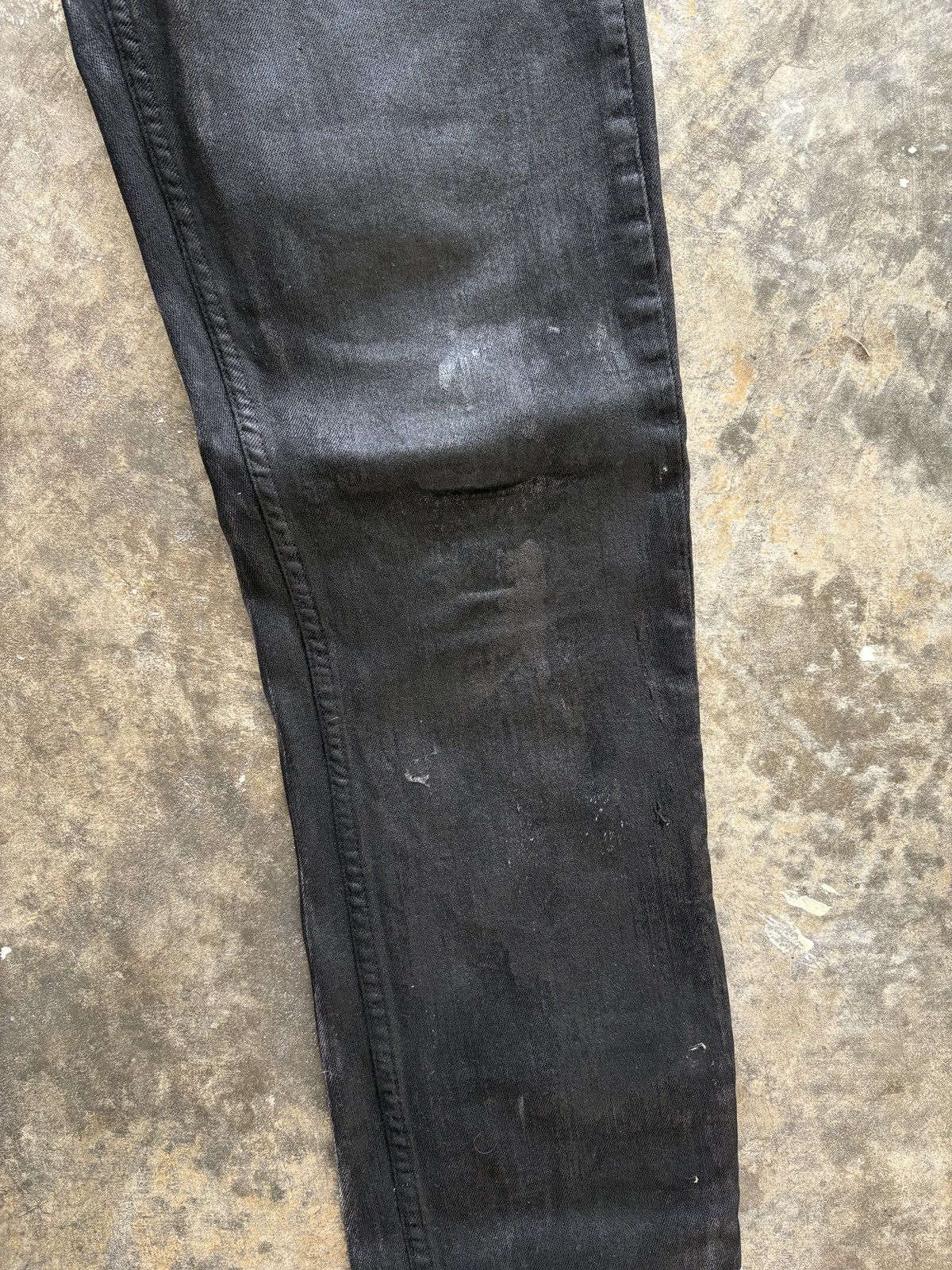 Other Sheikh Esther Heavy Waxed Jeans Size US 31 - 6 Thumbnail