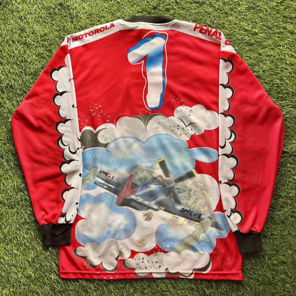Penalty Sao Paulo Goalie 2000 Rogerio Ceni #1 Rare Soccer Jersey Size US M / EU 48-50 / 2 - 2 Thumbnail