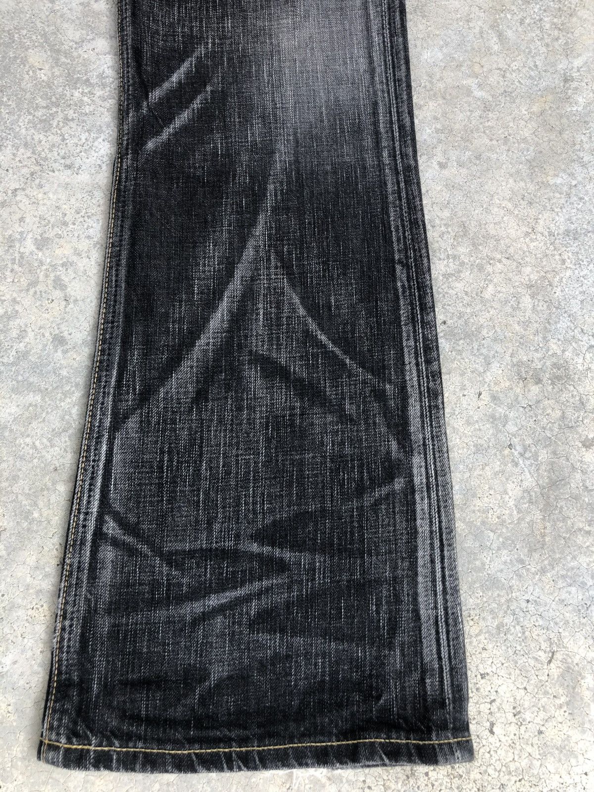 If Six Was Nine Edwin 503 Flared Jeans Distressed Jeans Size US 30 / EU 46 - 7 Thumbnail