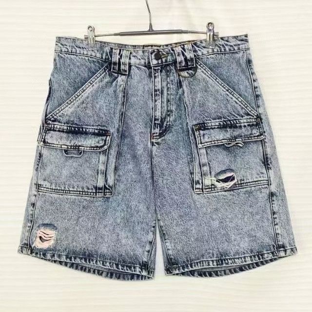 Moschino Moschino Denim Ripped Shorts Size US 34 / EU 50 - 1 Thumbnail