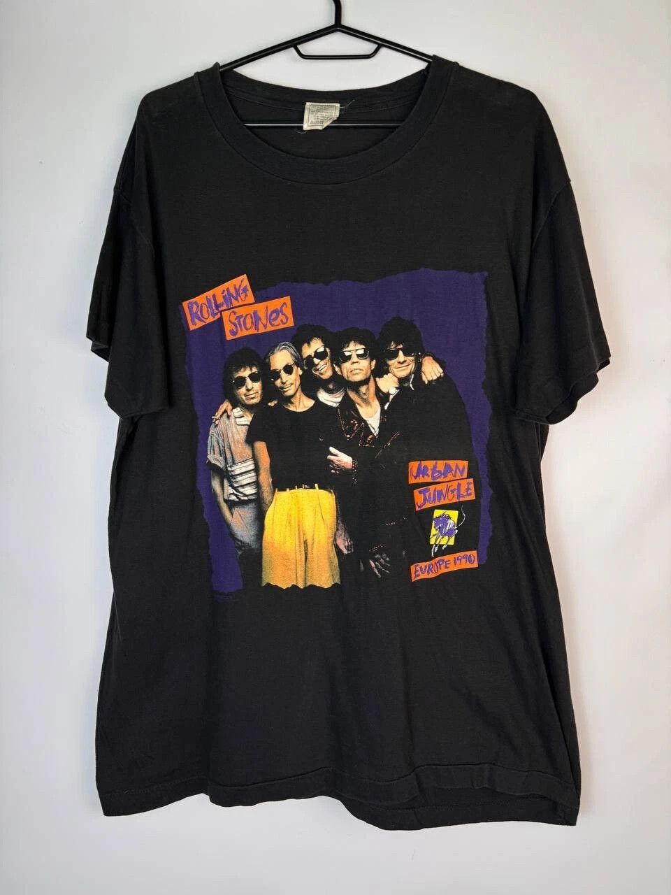 Other Vintage shirt The Rolling Stones Europe 1990 Tour Rare XL Size US XL / EU 56 / 4 - 1 Thumbnail